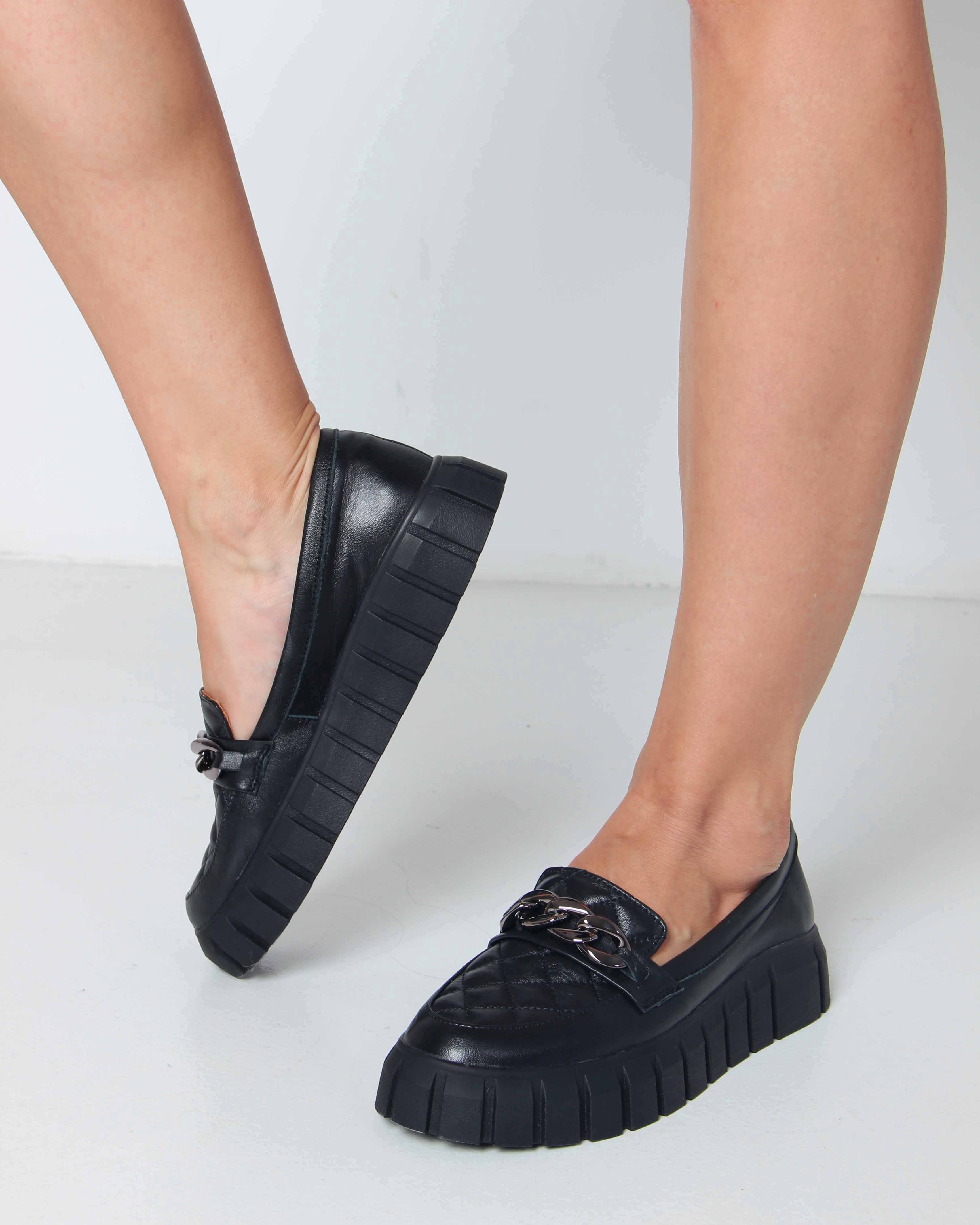 картинка Лоферы туфли ED'ART 145.91505'bl.Black от интернет магазина