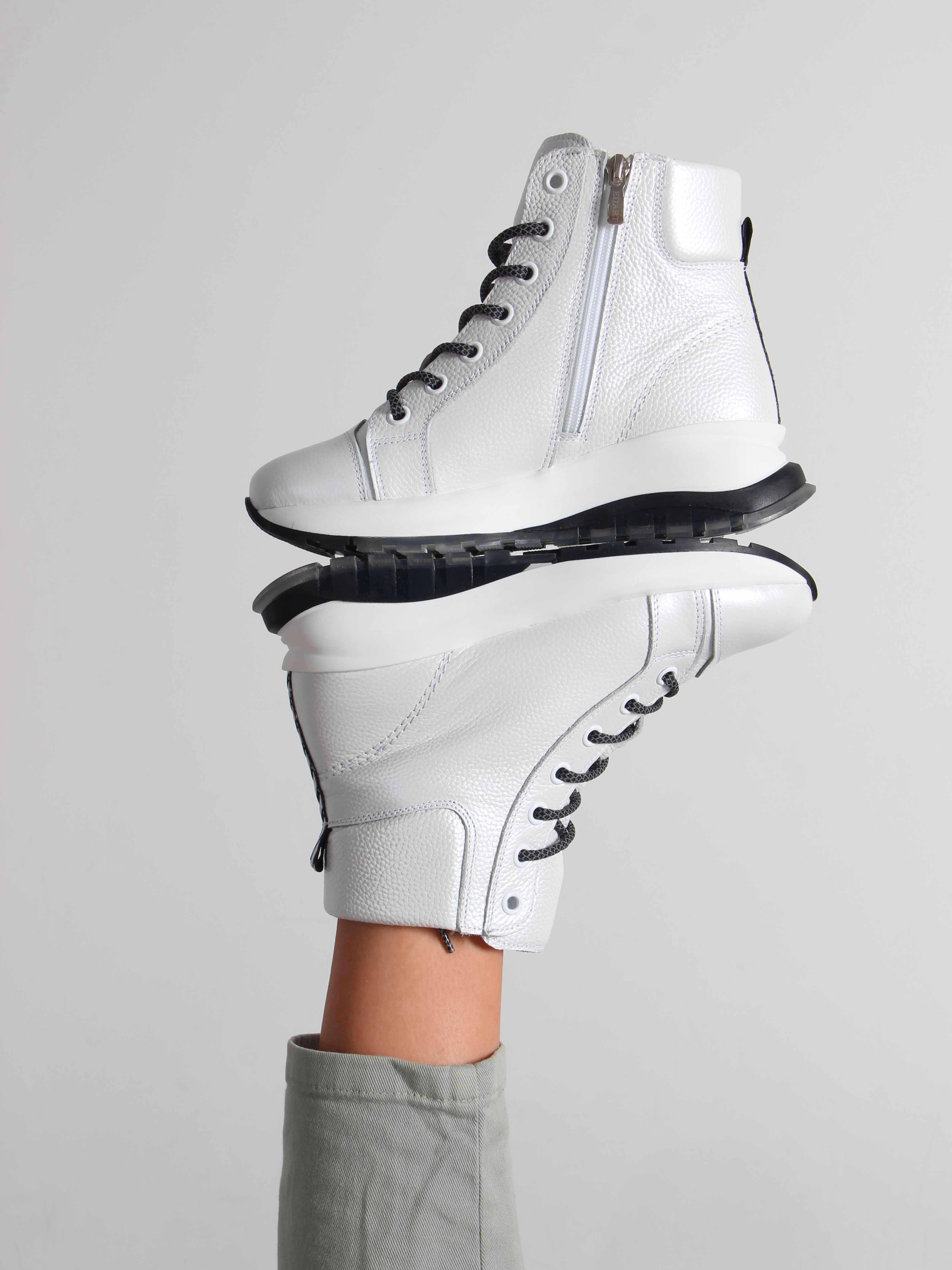 картинка Ботинки ED'ART 311.AVATAR'bl. Белый макс от интернет магазина