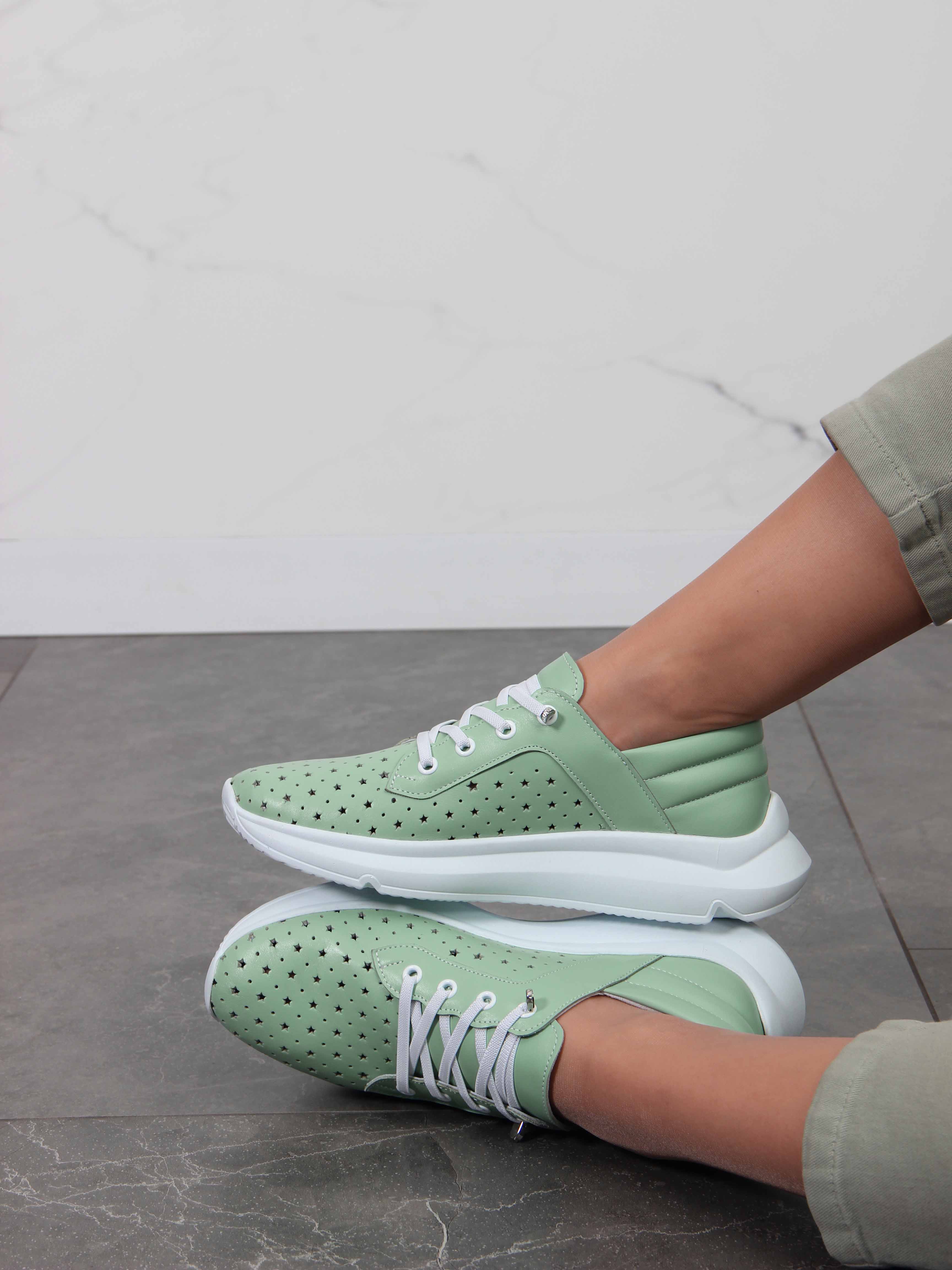 картинка Кроссовки ED'ART 168.236143w. Мята-виктория от интернет магазина