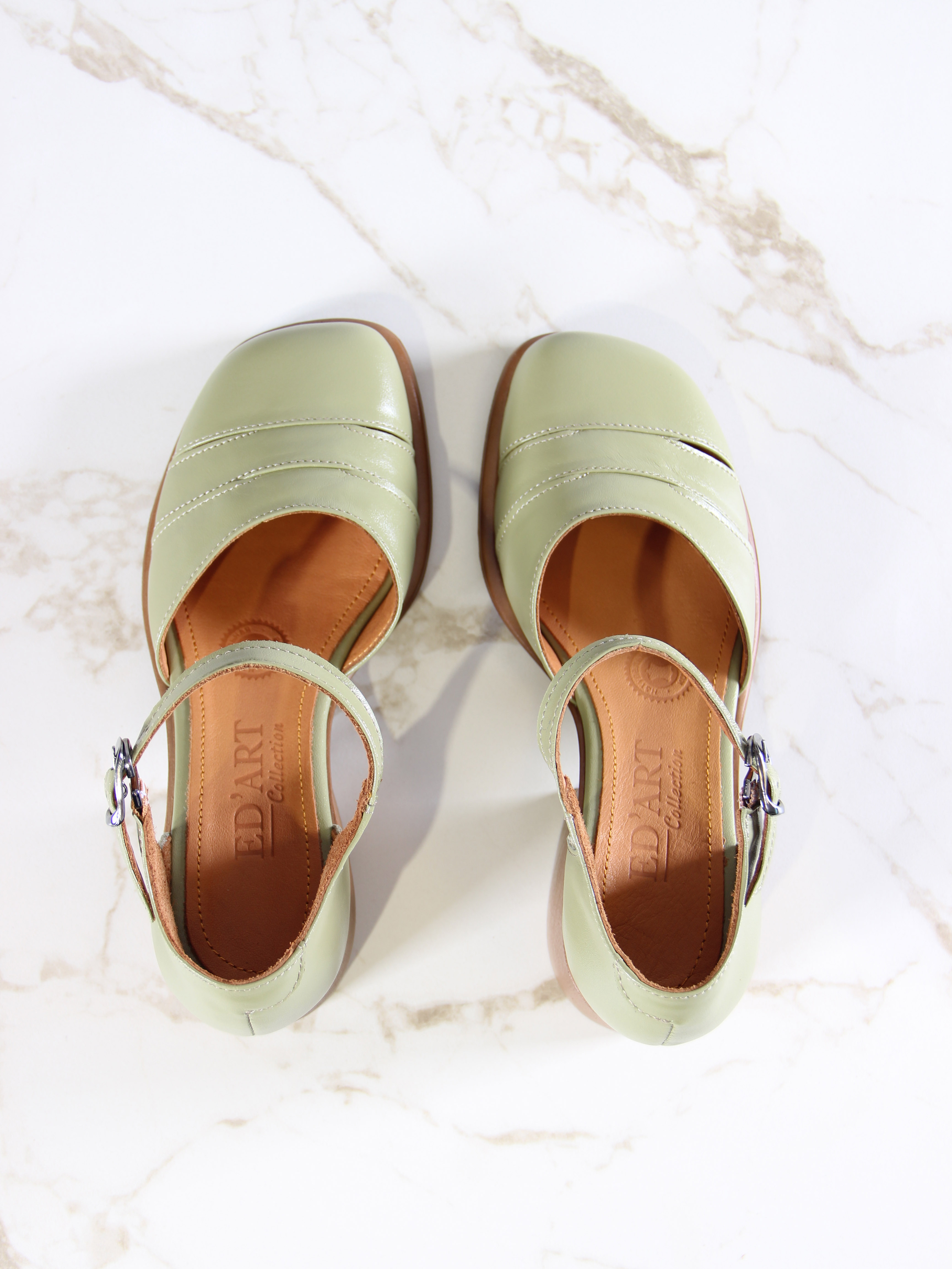 картинка Босоножки ED'ART 5032.23663'be.Олива от интернет магазина