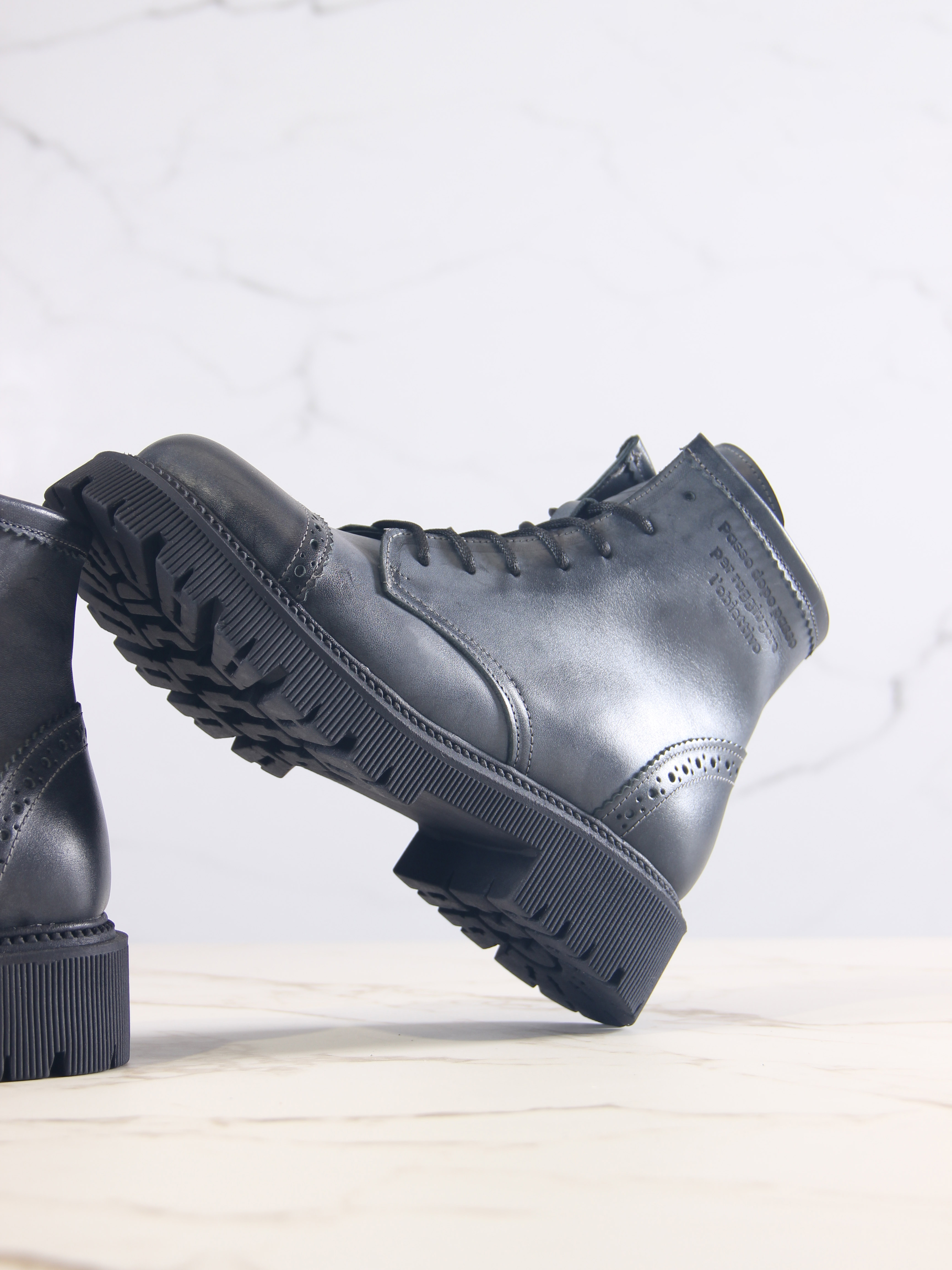 картинка Ботинки ED'ART 319.taskana'bl. Вакса черная от интернет магазина