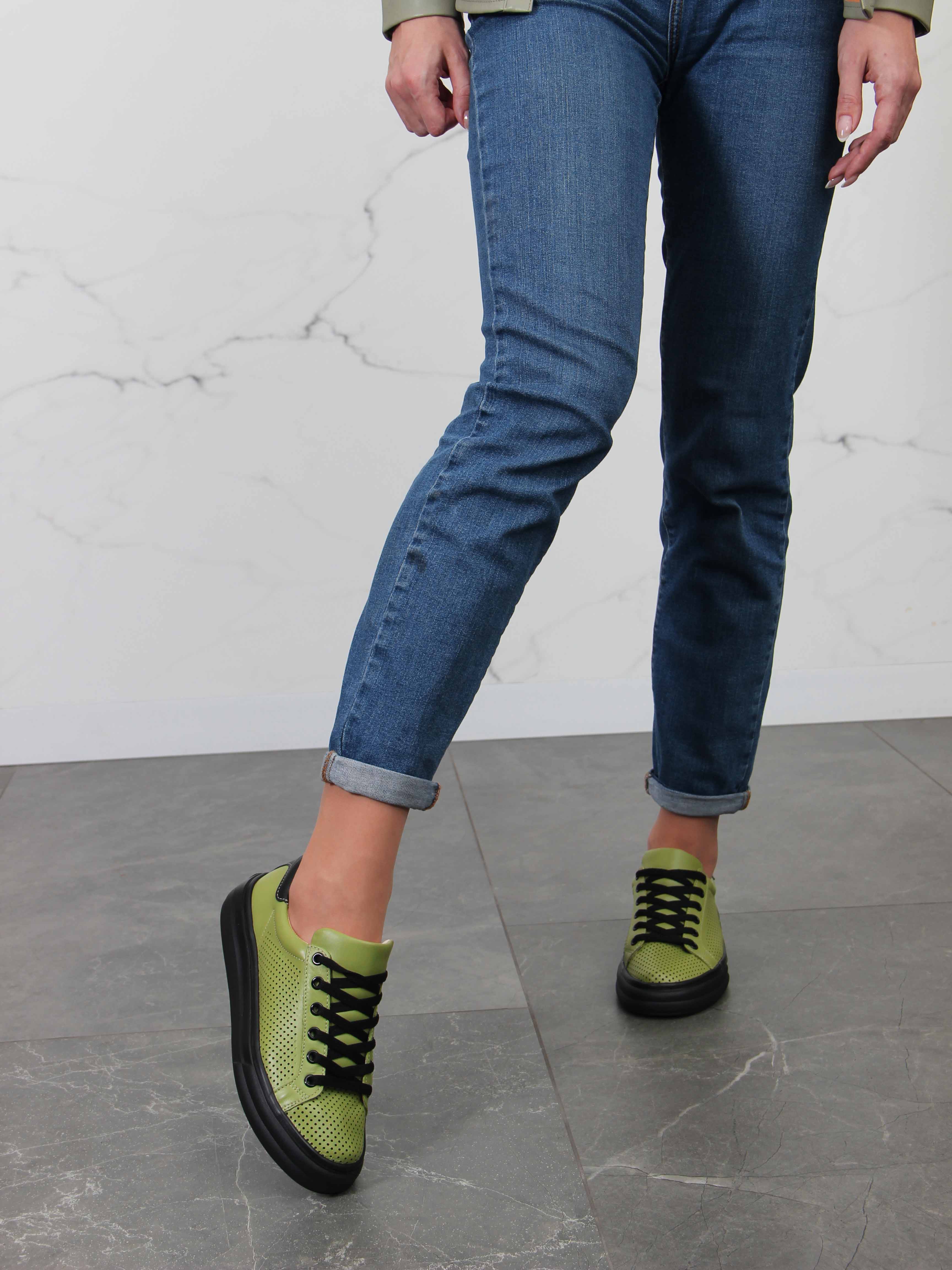 картинка Кеды ED'ART 127.Lusi22'bl. Авокадо от интернет магазина