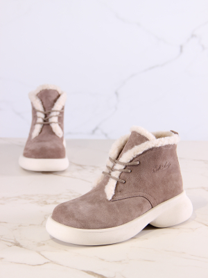 Ботинки ED'ART 308.927'be.Капучино замша з