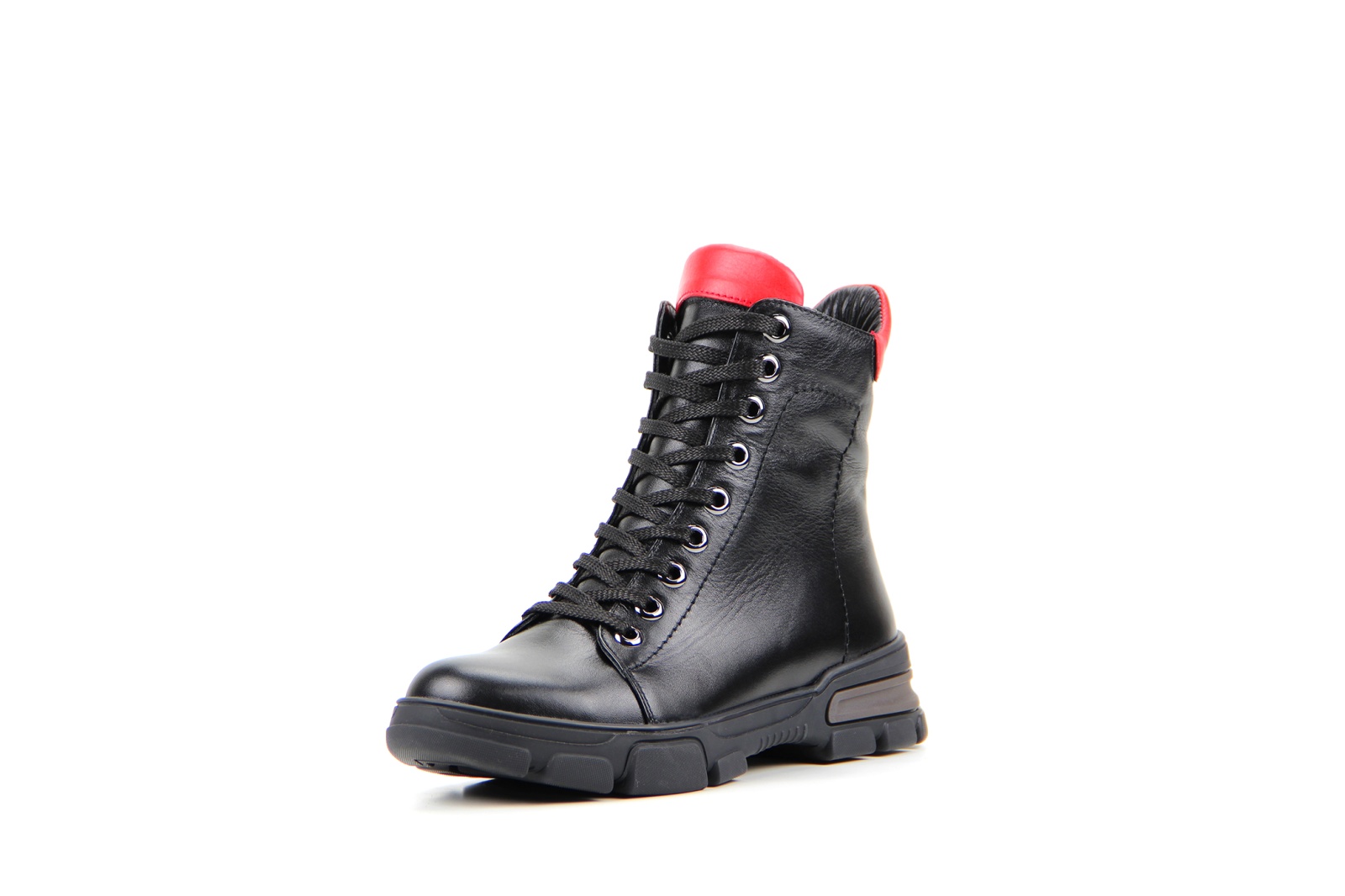 картинка Ботинки ED'ART 227.V.astra15'bl.black+red от интернет магазина