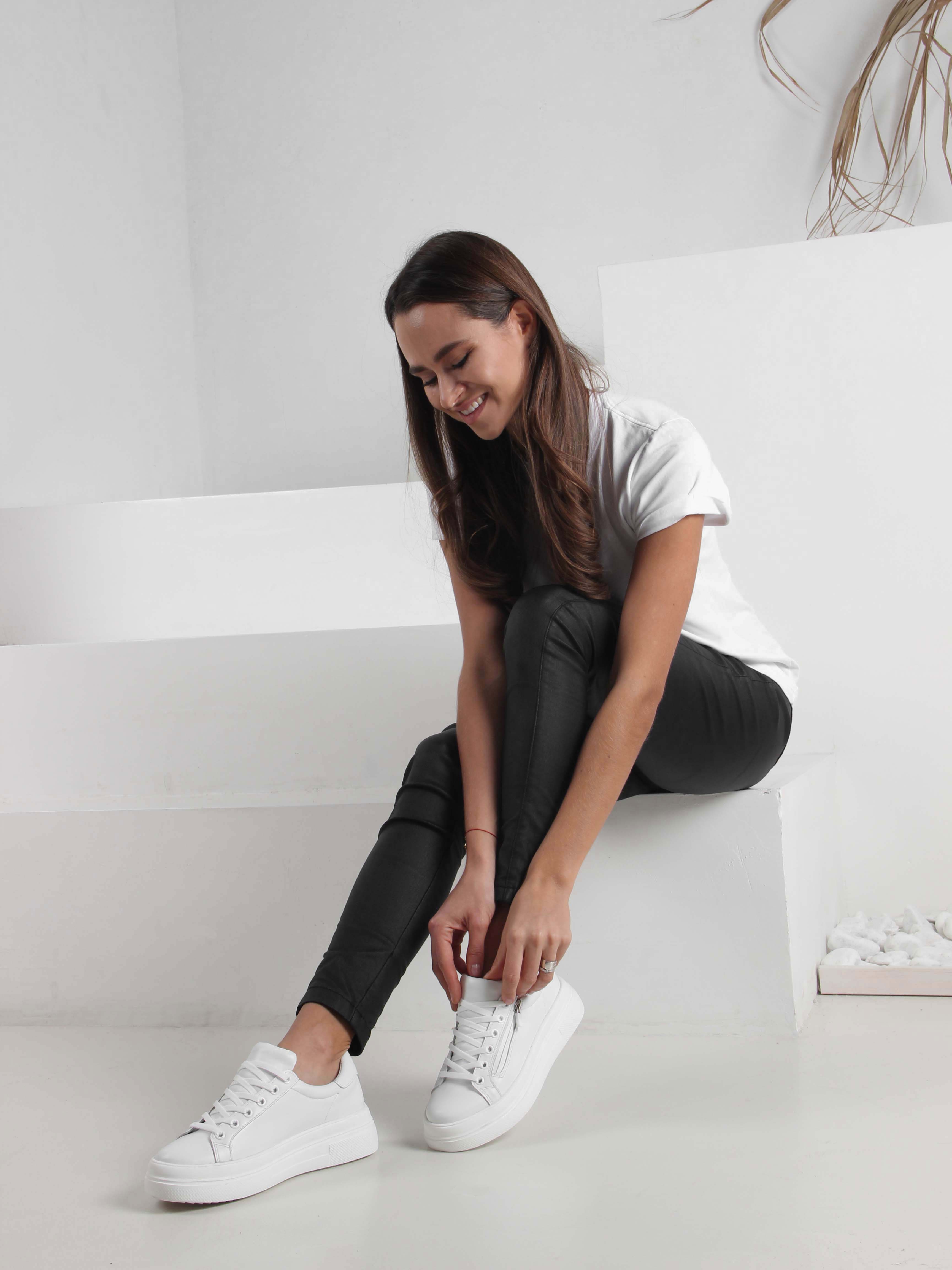 картинка Кеды ED'ART 166.PEPE'w. Белый от интернет магазина