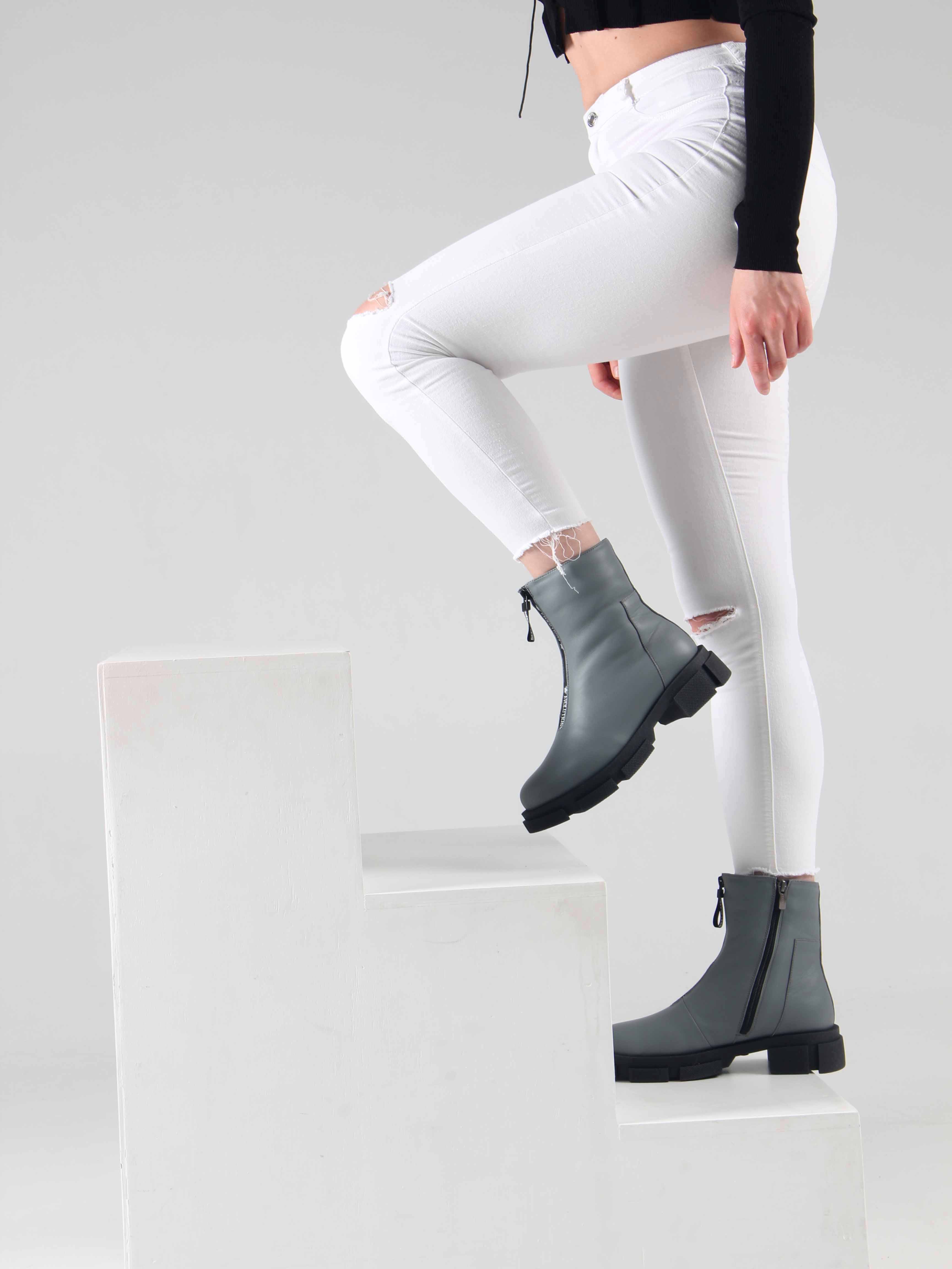 картинка Ботинки ED'ART 325.L.21074'bl.Серый от интернет магазина