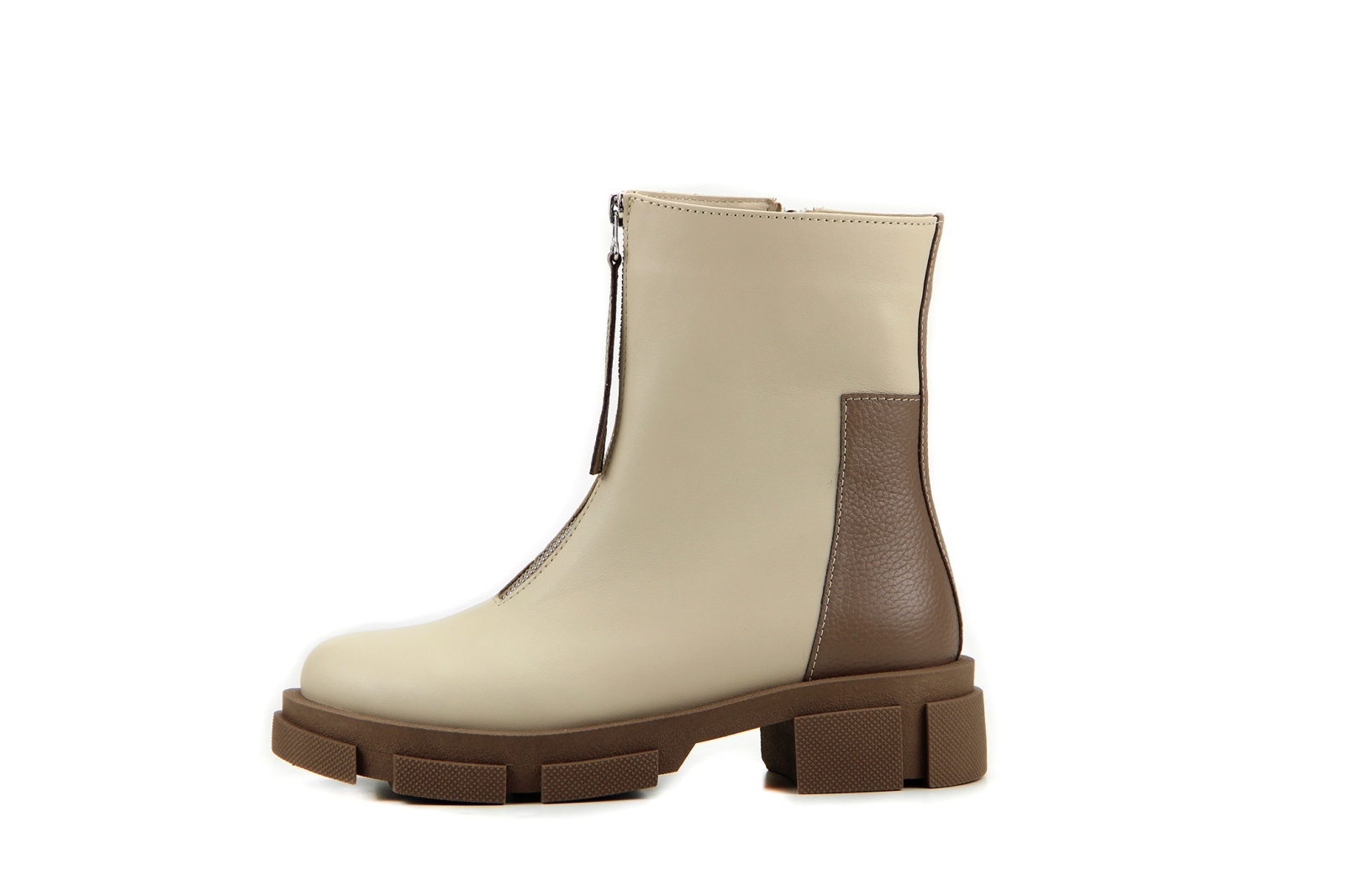 картинка Ботинки ED'ART 325.L.21074'nut.Бежевый-кокао флотер от интернет магазина