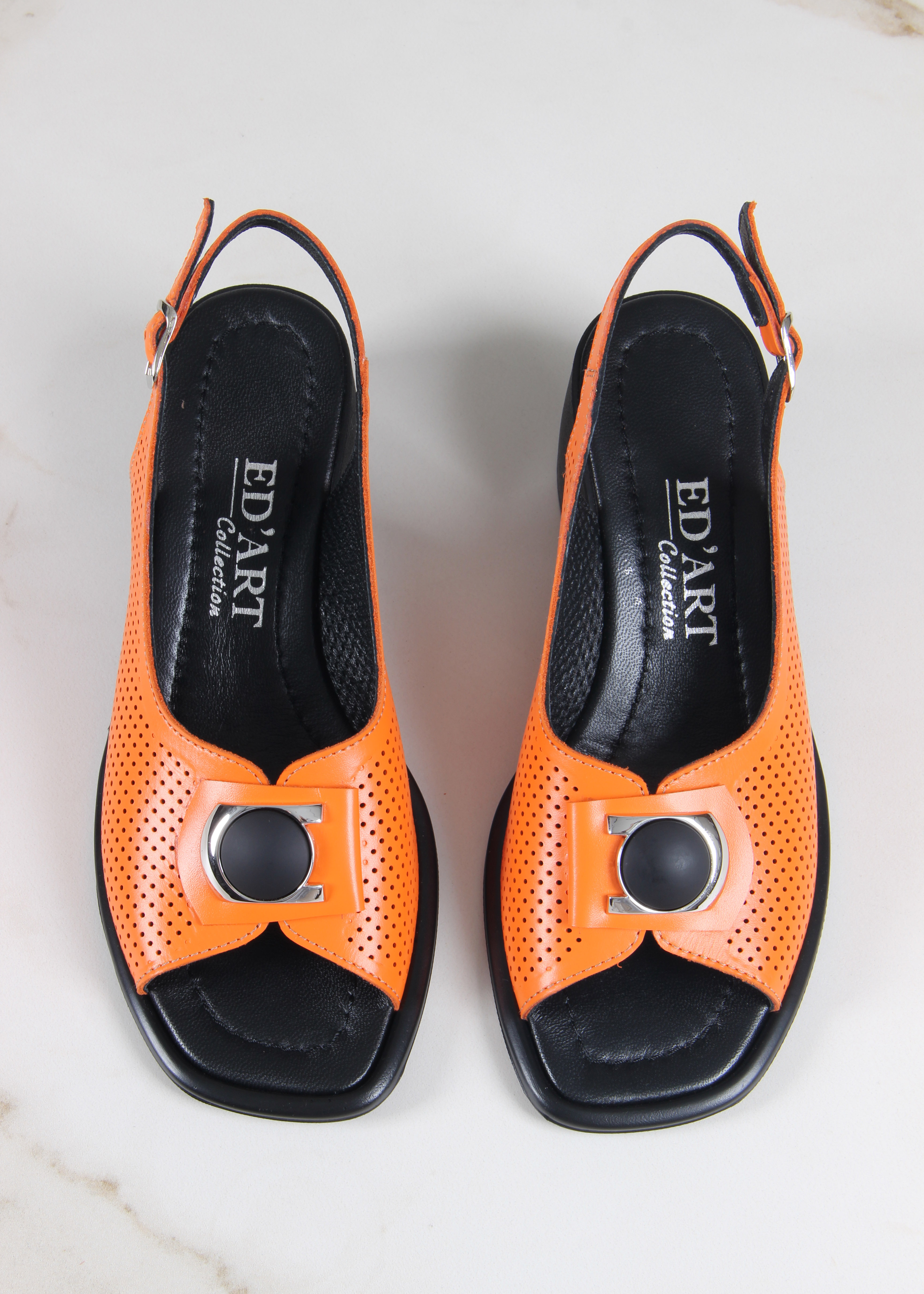 картинка Босоножки ED'ART 5030p.23663'bl. оранжевый от интернет магазина