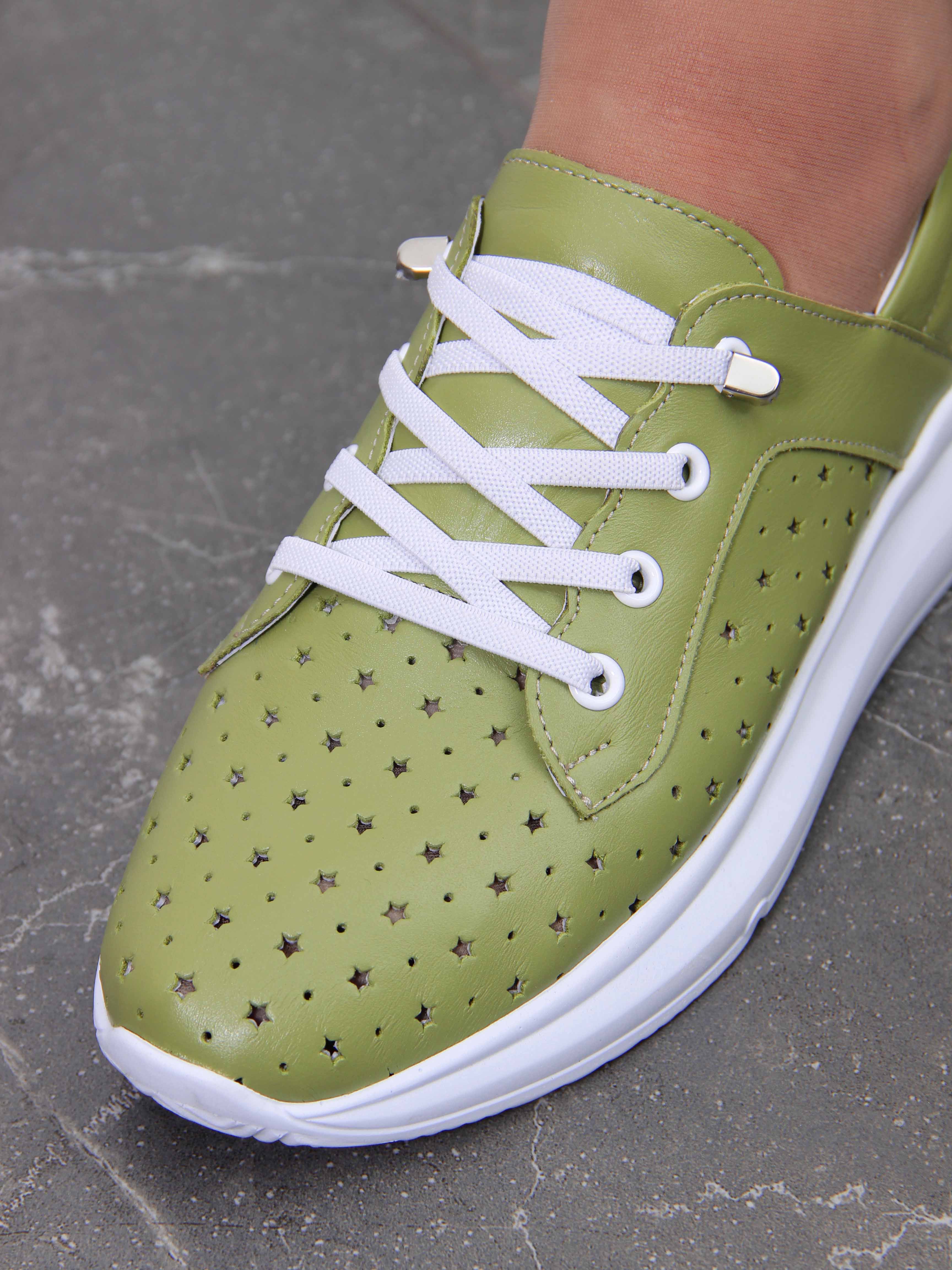 картинка Кроссовки ED'ART 168.236143w. Авокадо R от интернет магазина