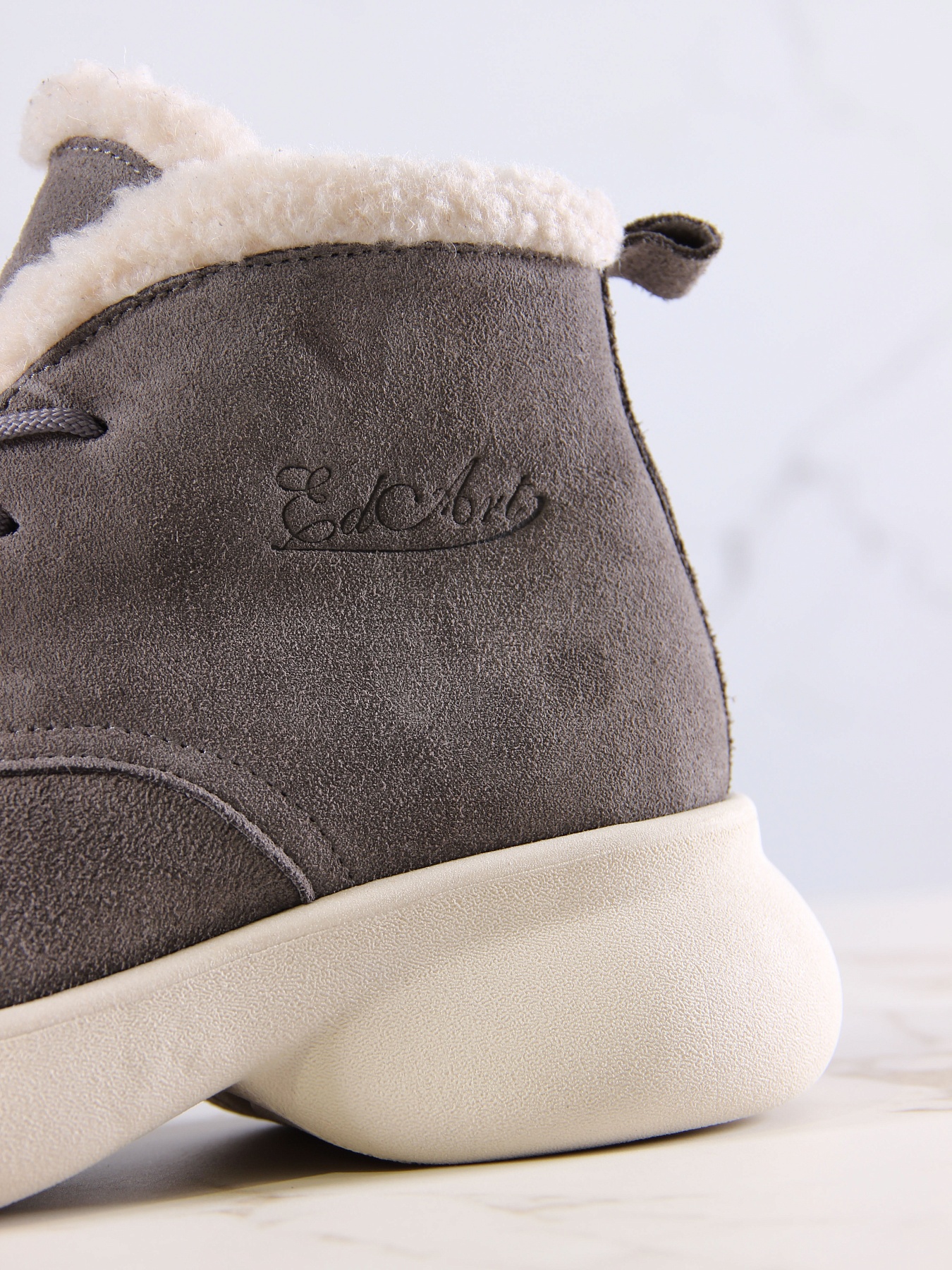 картинка Ботинки  ED'ART 308.927'be.Серый замок замша з от интернет магазина