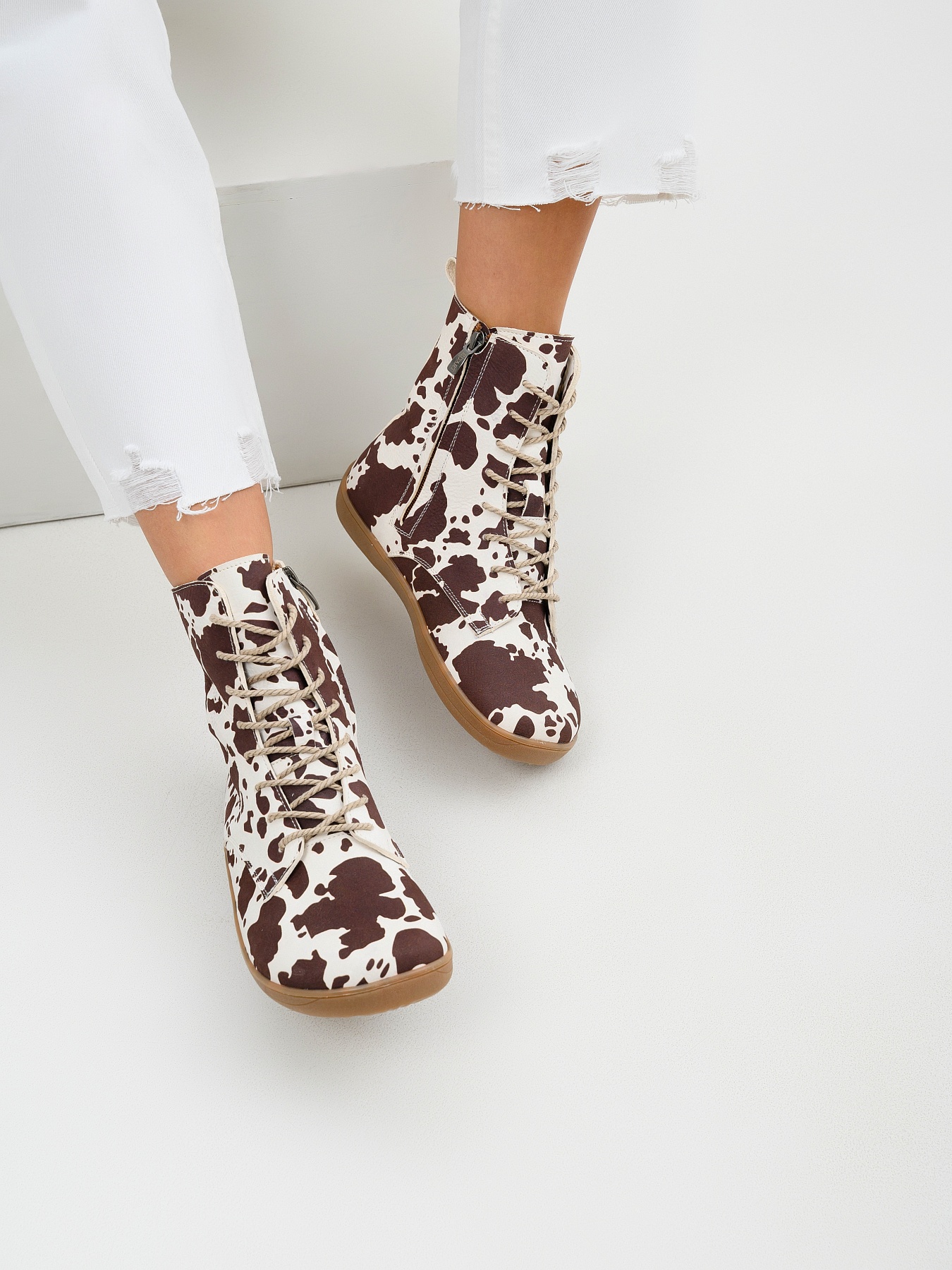 картинка Босоногие ботинки  ED'ART 351.NATA'br.Шоколадные облака от интернет магазина