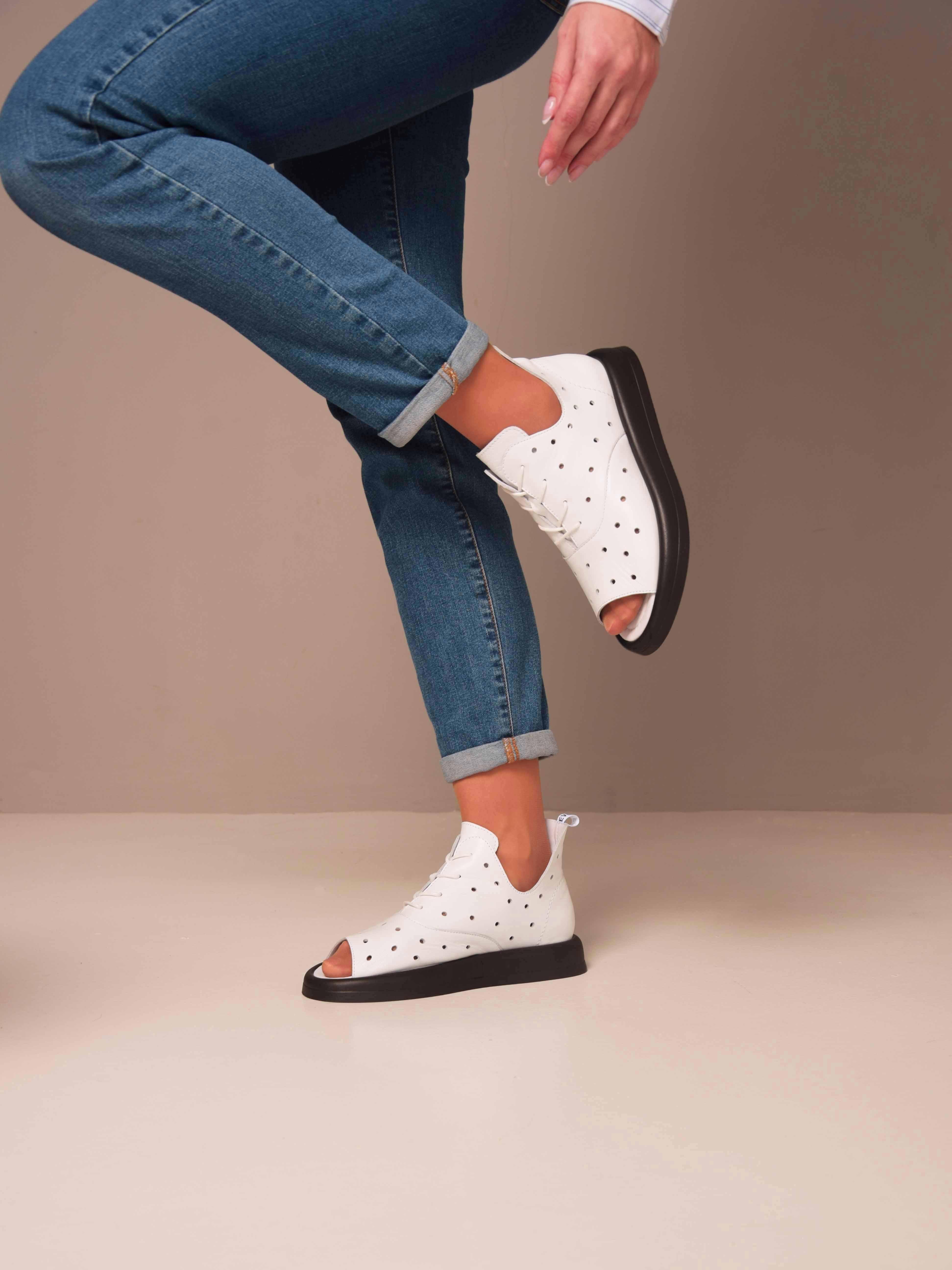 картинка Босоножки ED'ART 1059.0132'bl.Белый от интернет магазина