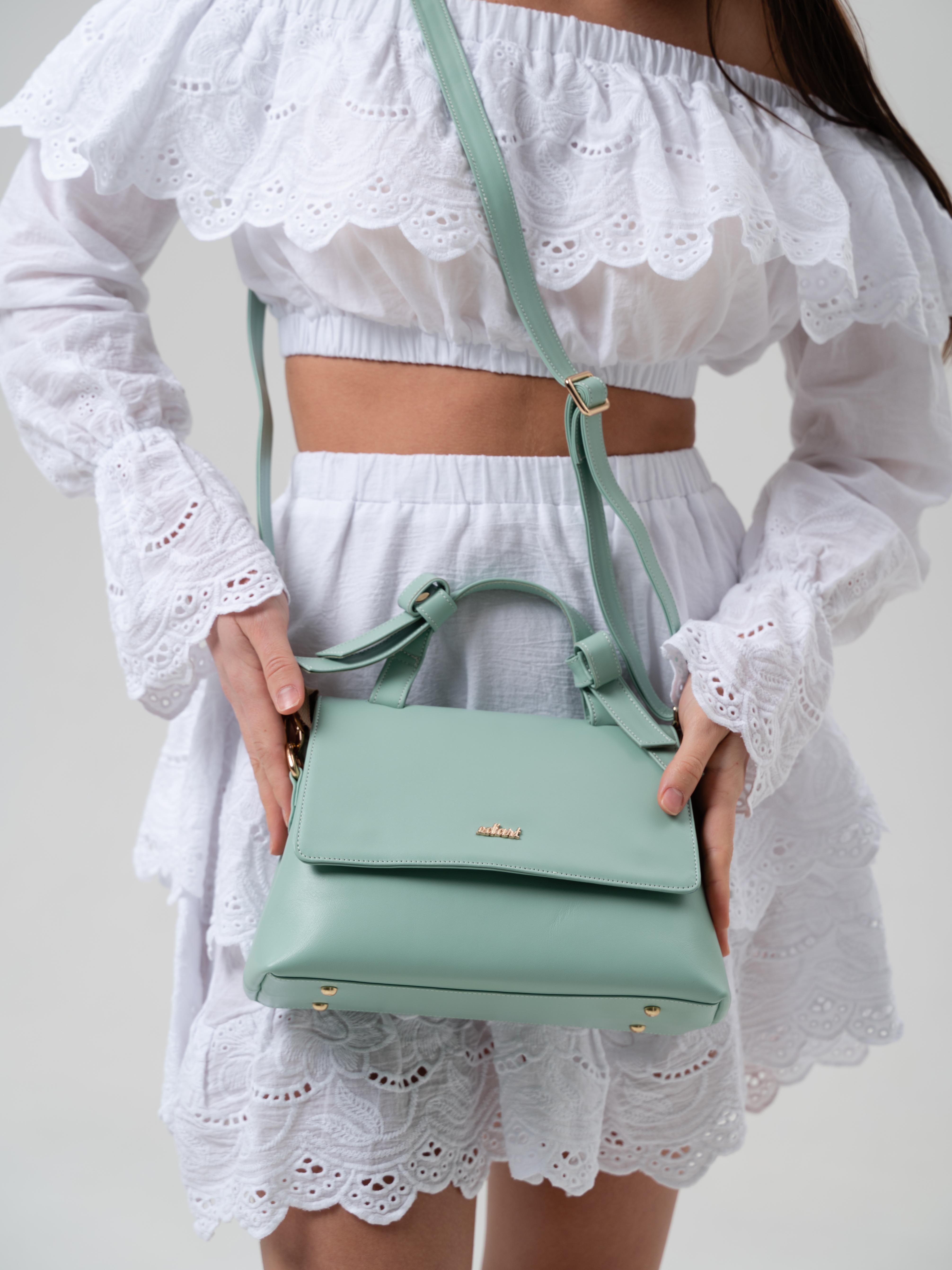 картинка Сумка-клатч ED'ART s06.мята от интернет магазина