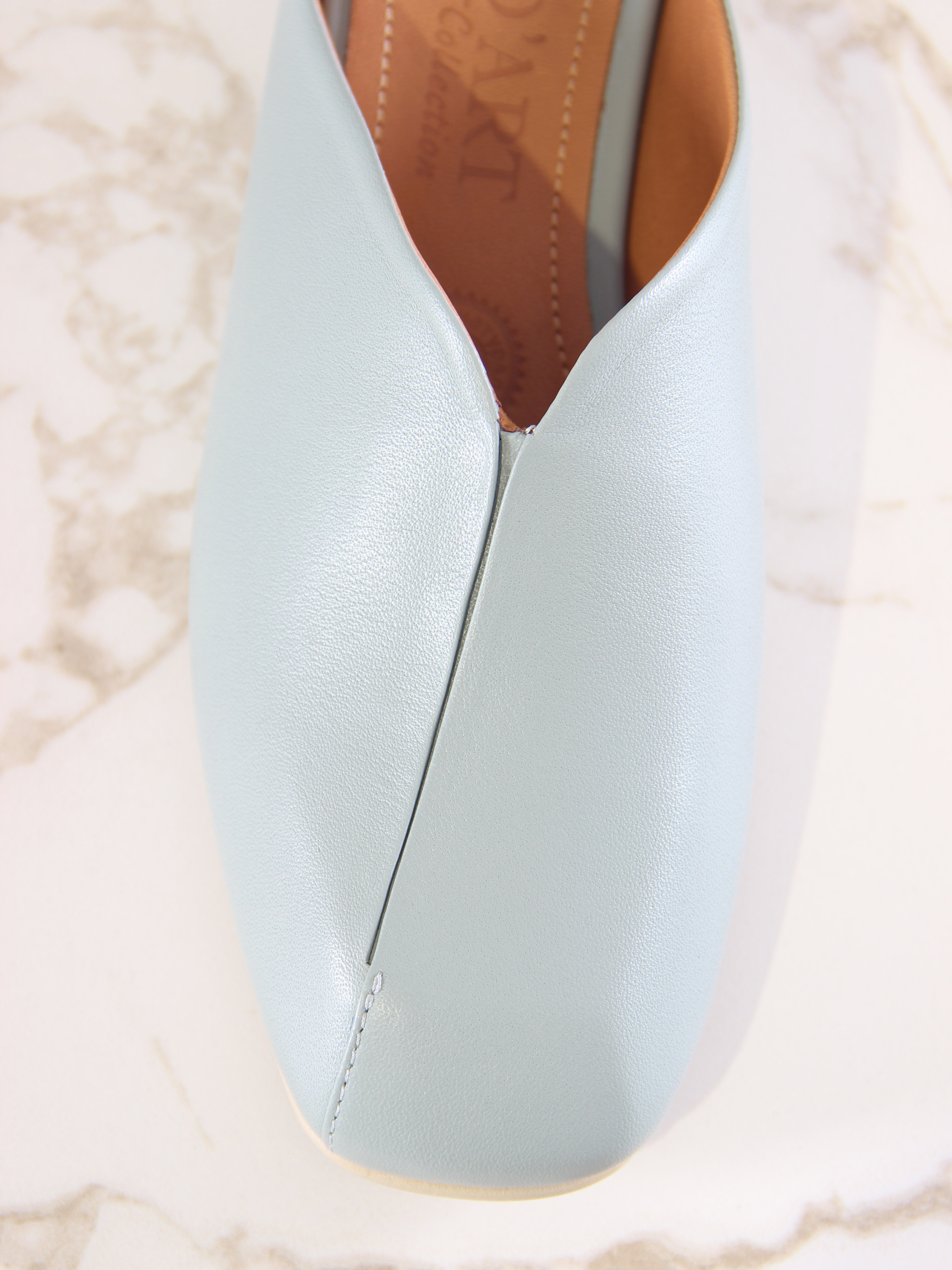 картинка Мюли ED'ART 1007.тунит205'be. Авокадо лион от интернет магазина