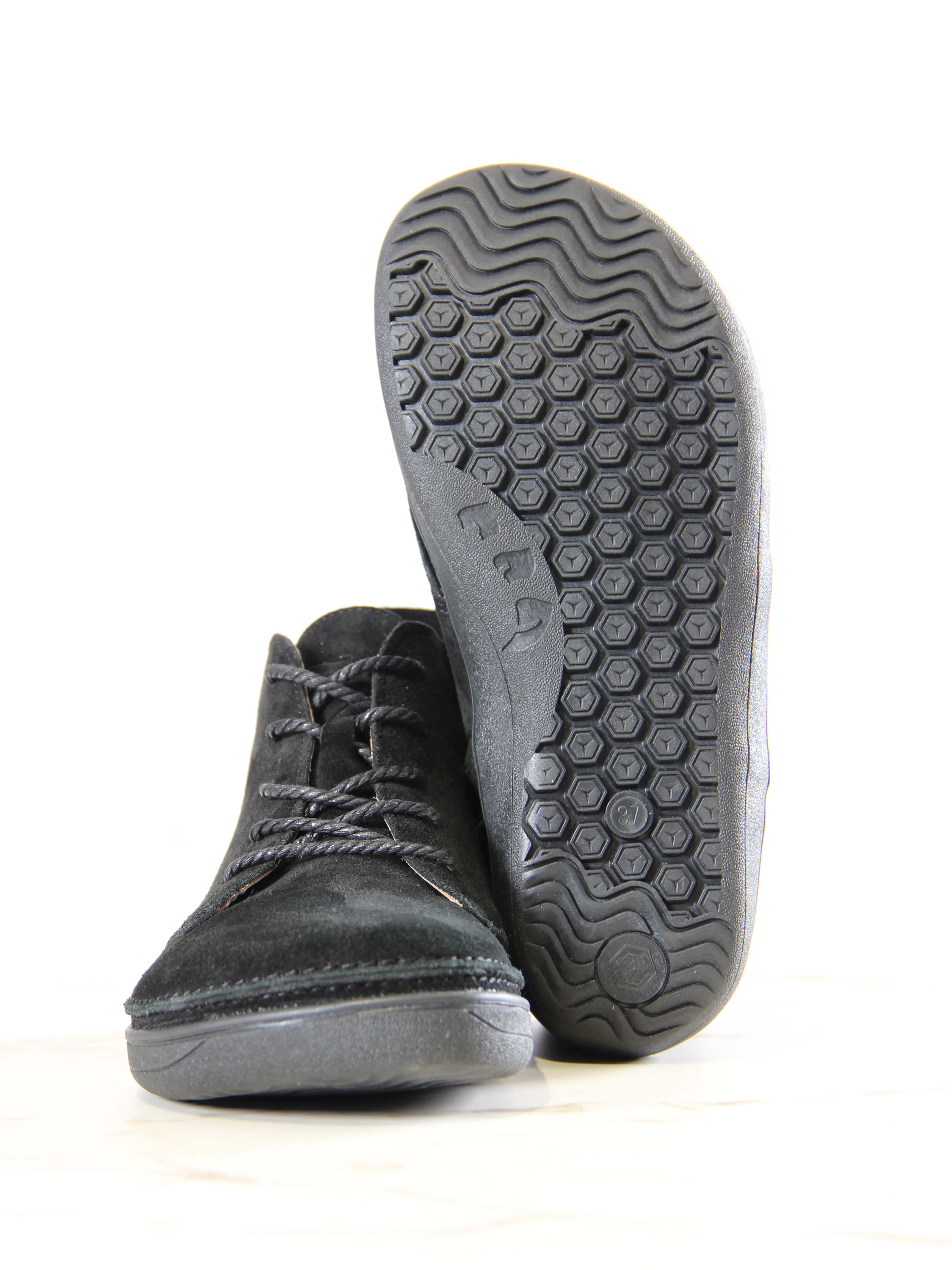 картинка Босоногие ботинки  ED'ART 210.NATA'bl.Черная замша от интернет магазина