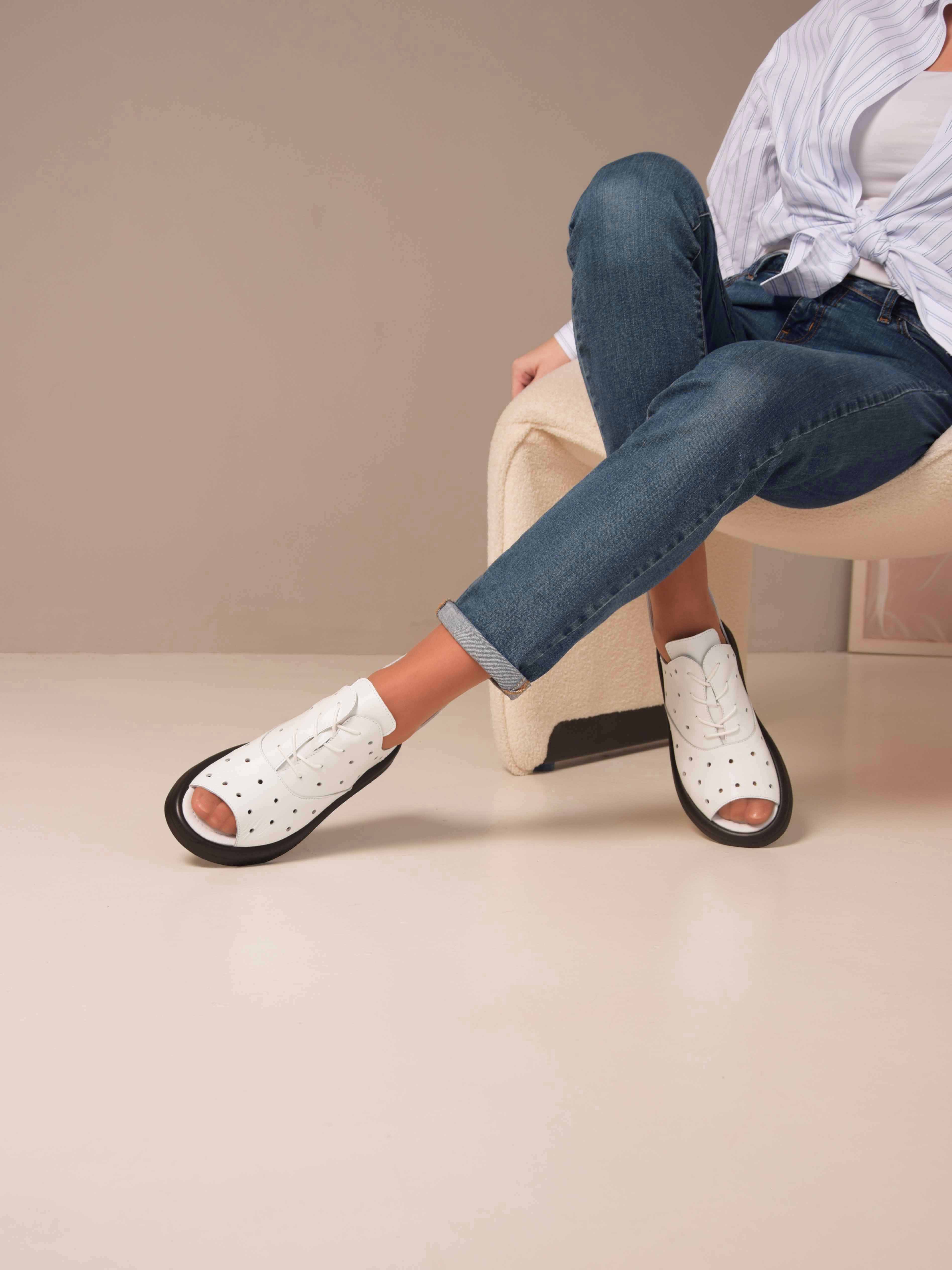 картинка Босоножки ED'ART 1059.0132'bl.Белый от интернет магазина