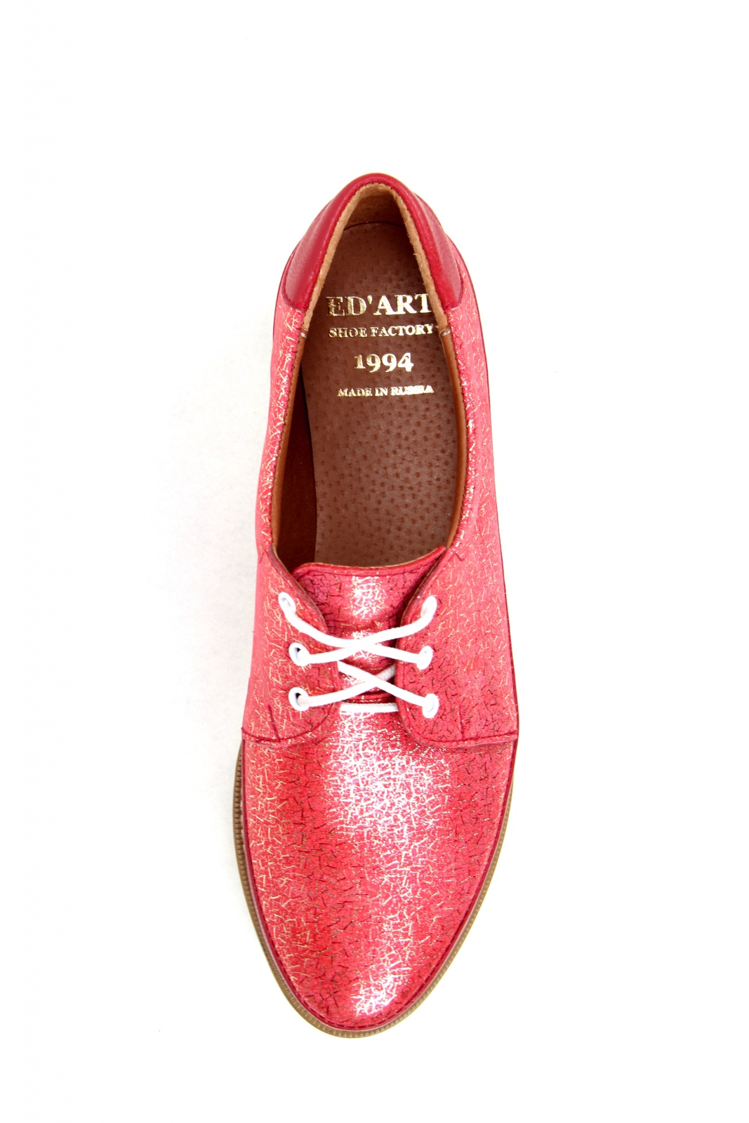 картинка Туфли полуботинки ED'ART 103.man'w.pinkred от интернет магазина