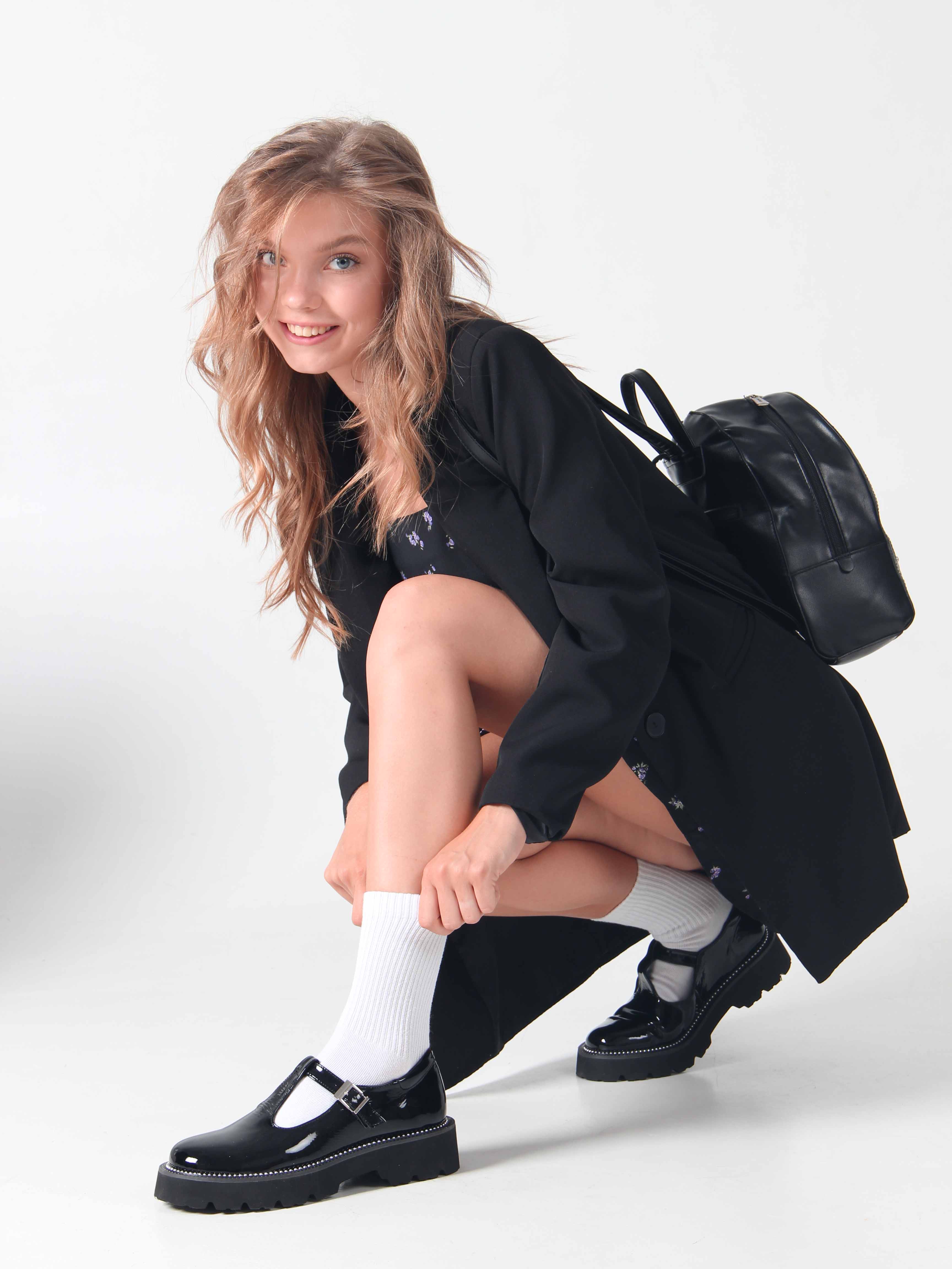 картинка Туфли полуботинки ED'ART 1004.5151 'bl. Черный от интернет магазина