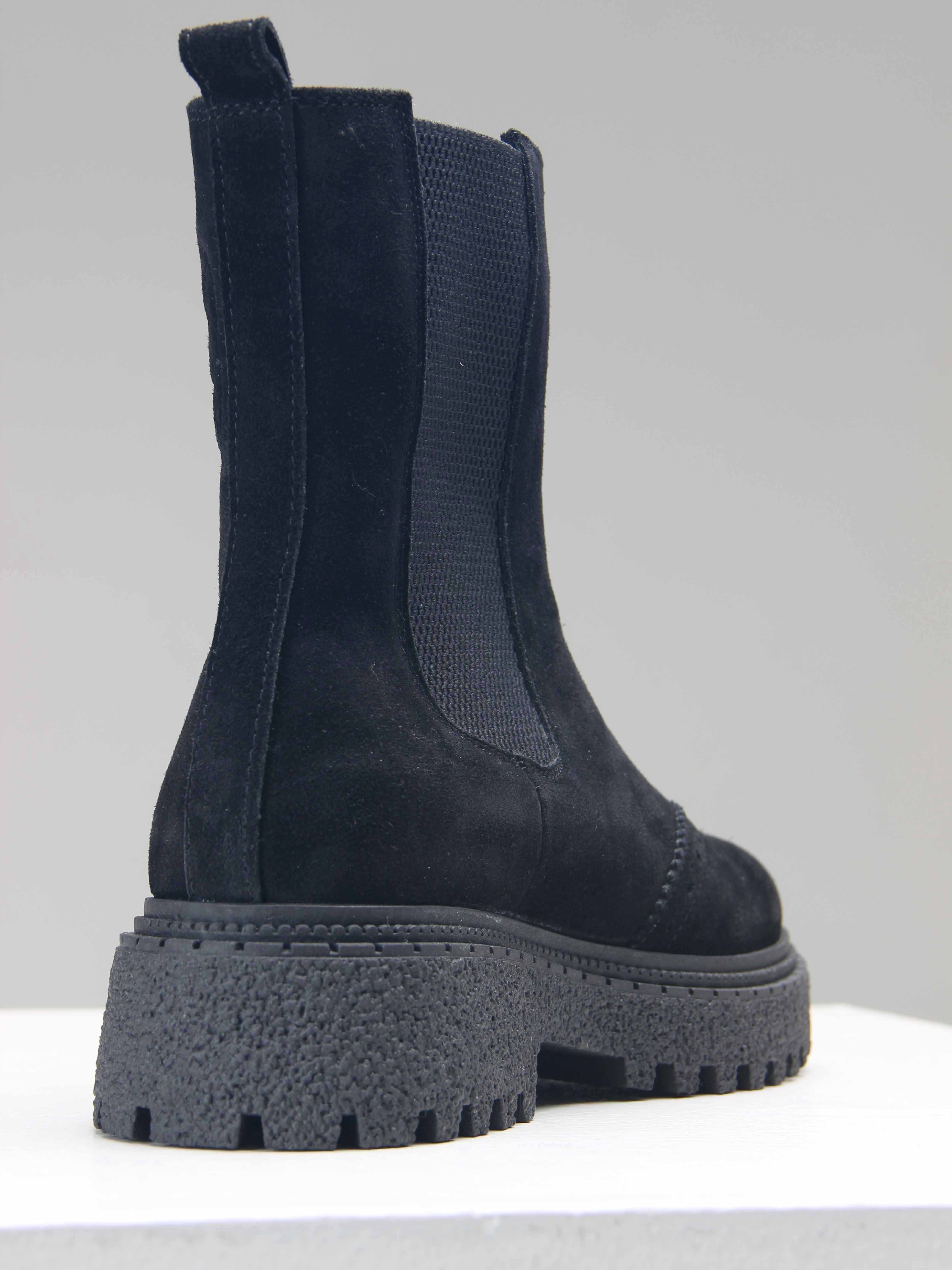 картинка Челси 360.P.asteria.bl черный замша от интернет магазина