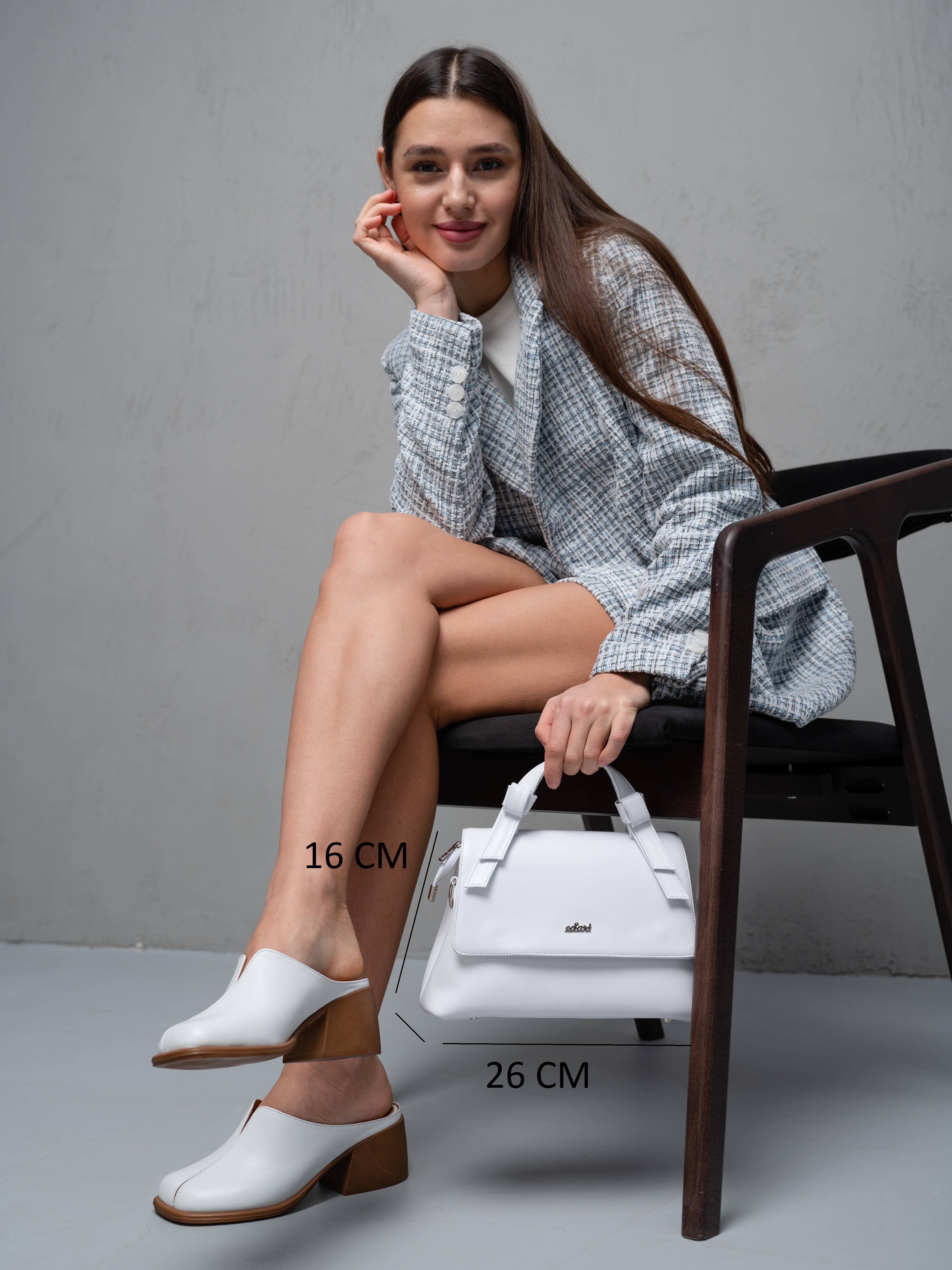 картинка Сумка-клатч ED'ART s06.белый от интернет магазина