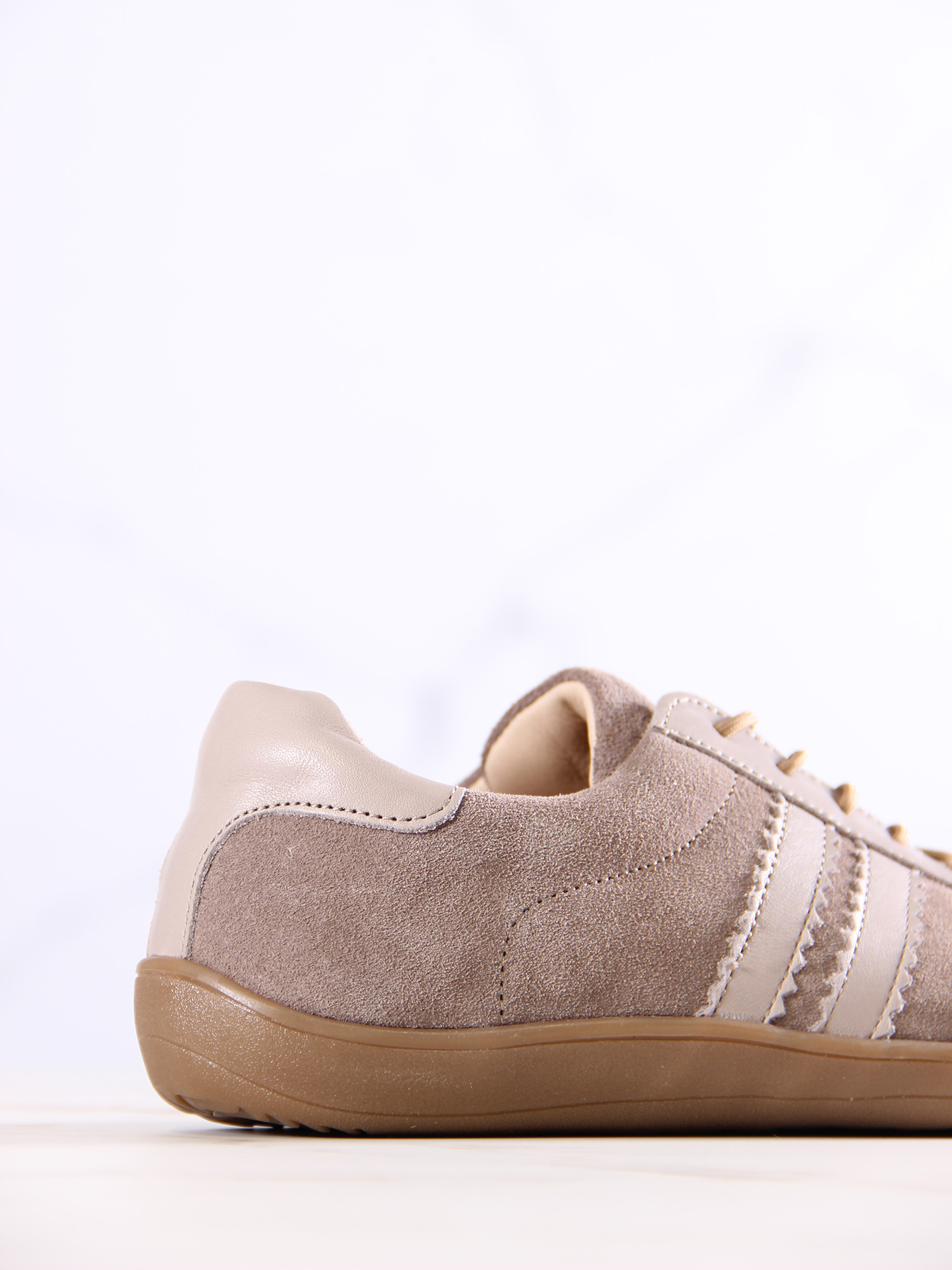 картинка Босоногие кеды ED'ART 184.nata'br.Капучино замша+визон стар от интернет магазина