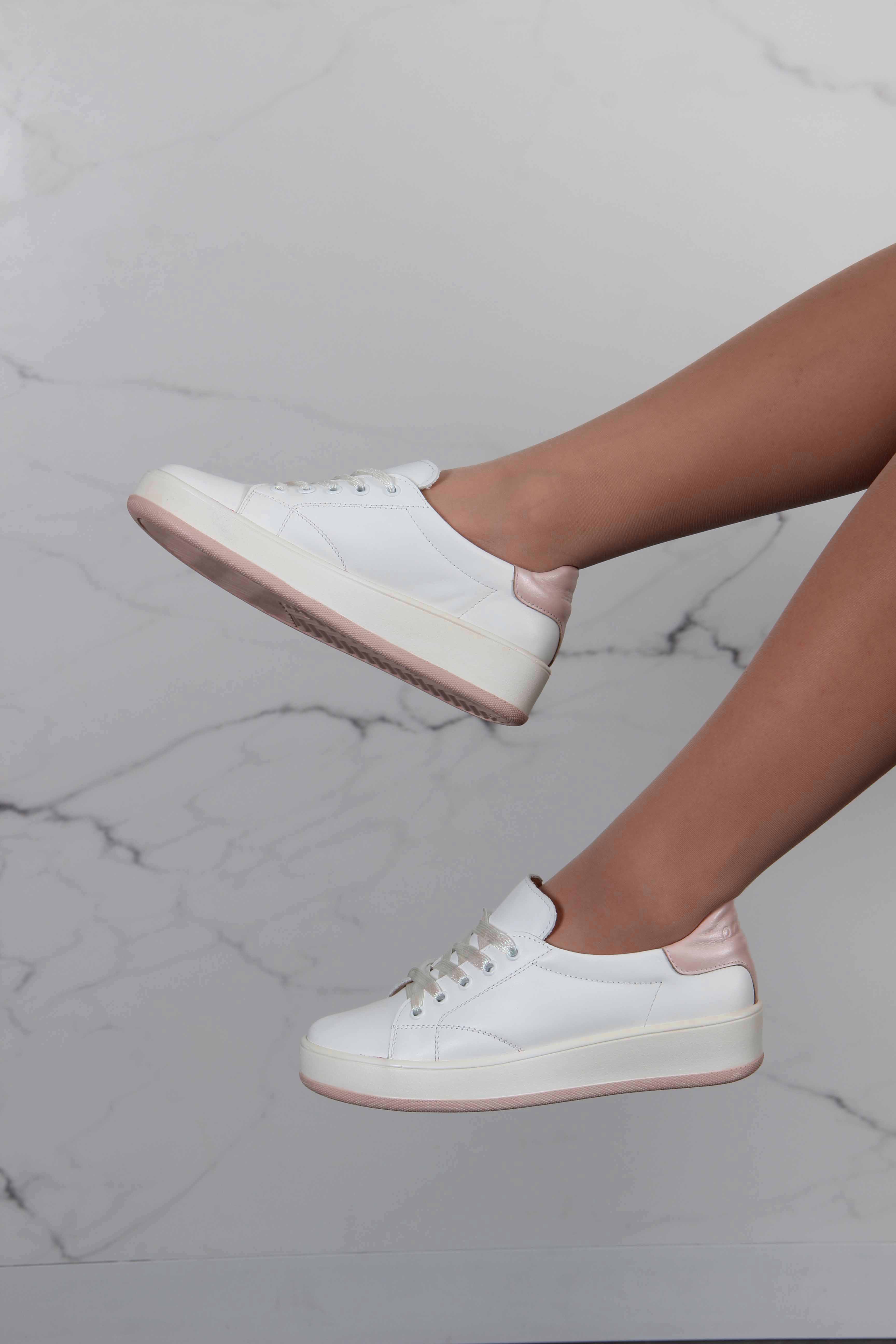 картинка Кеды ED'ART 131.143. Белый-розовый от интернет магазина