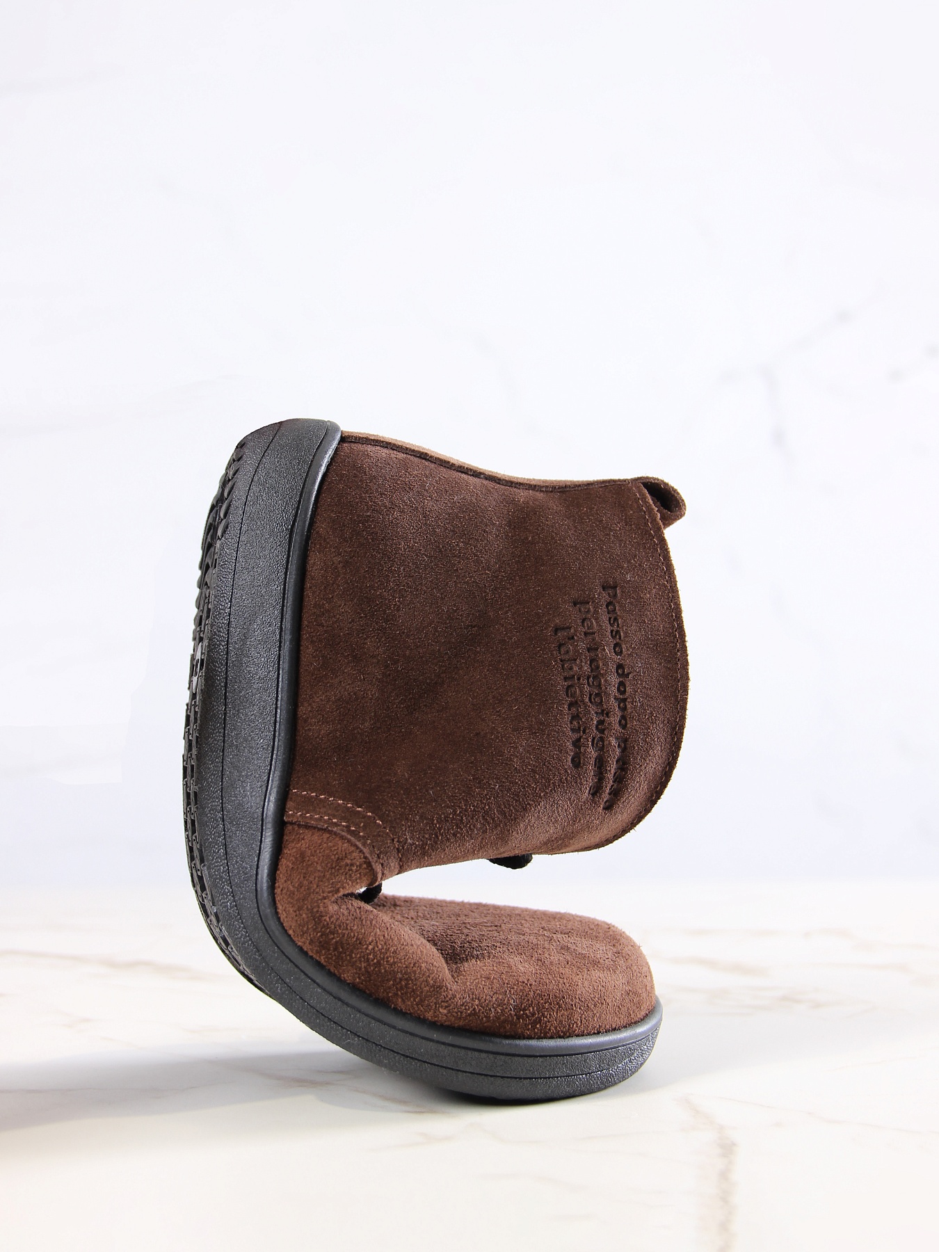 картинка Босоногие ботинки  ED'ART 208.NATA'bl.Коричневая замша от интернет магазина