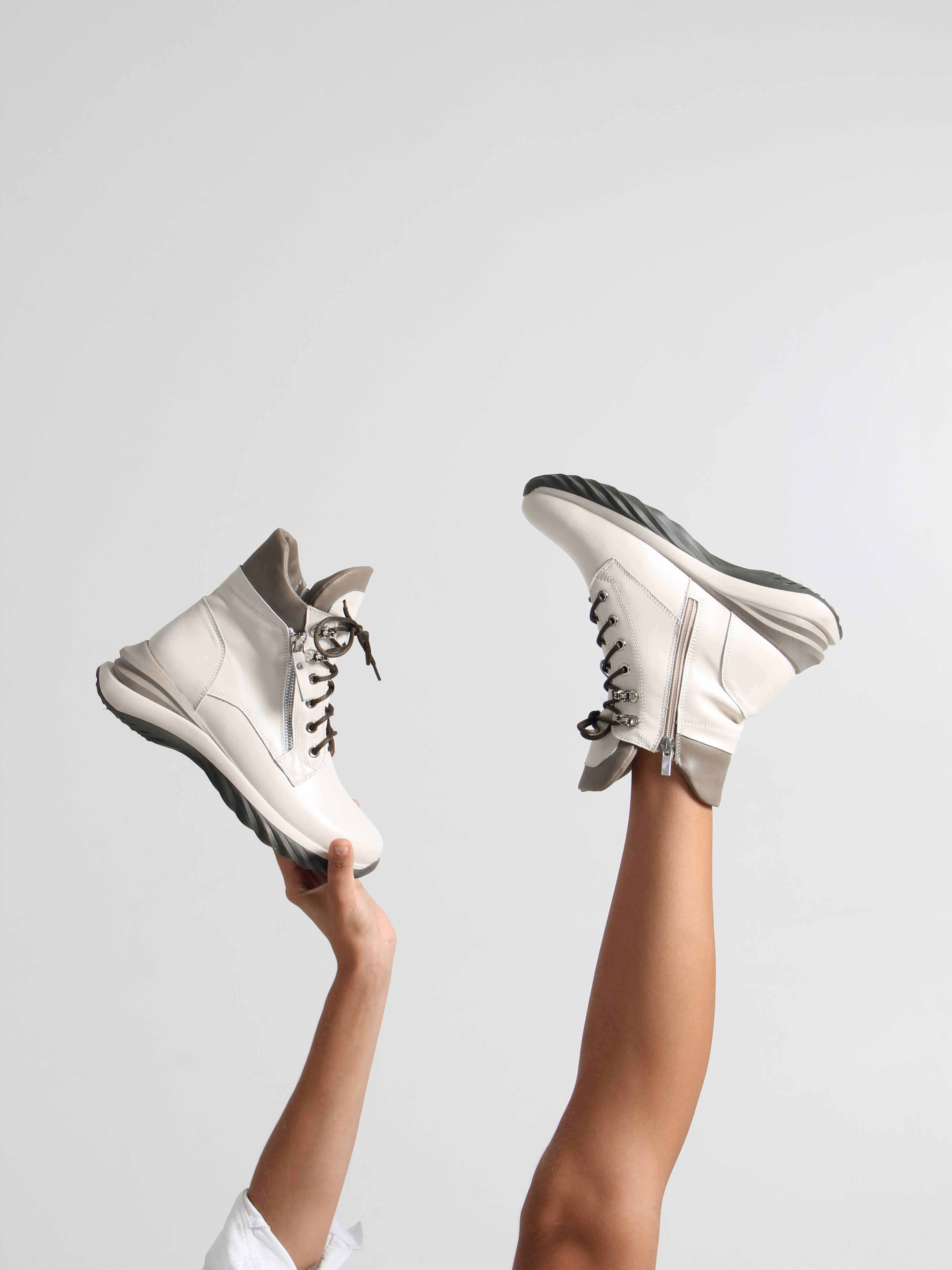 картинка Ботинки ED'ART 261.uno2'gr.Бежевый хаки от интернет магазина