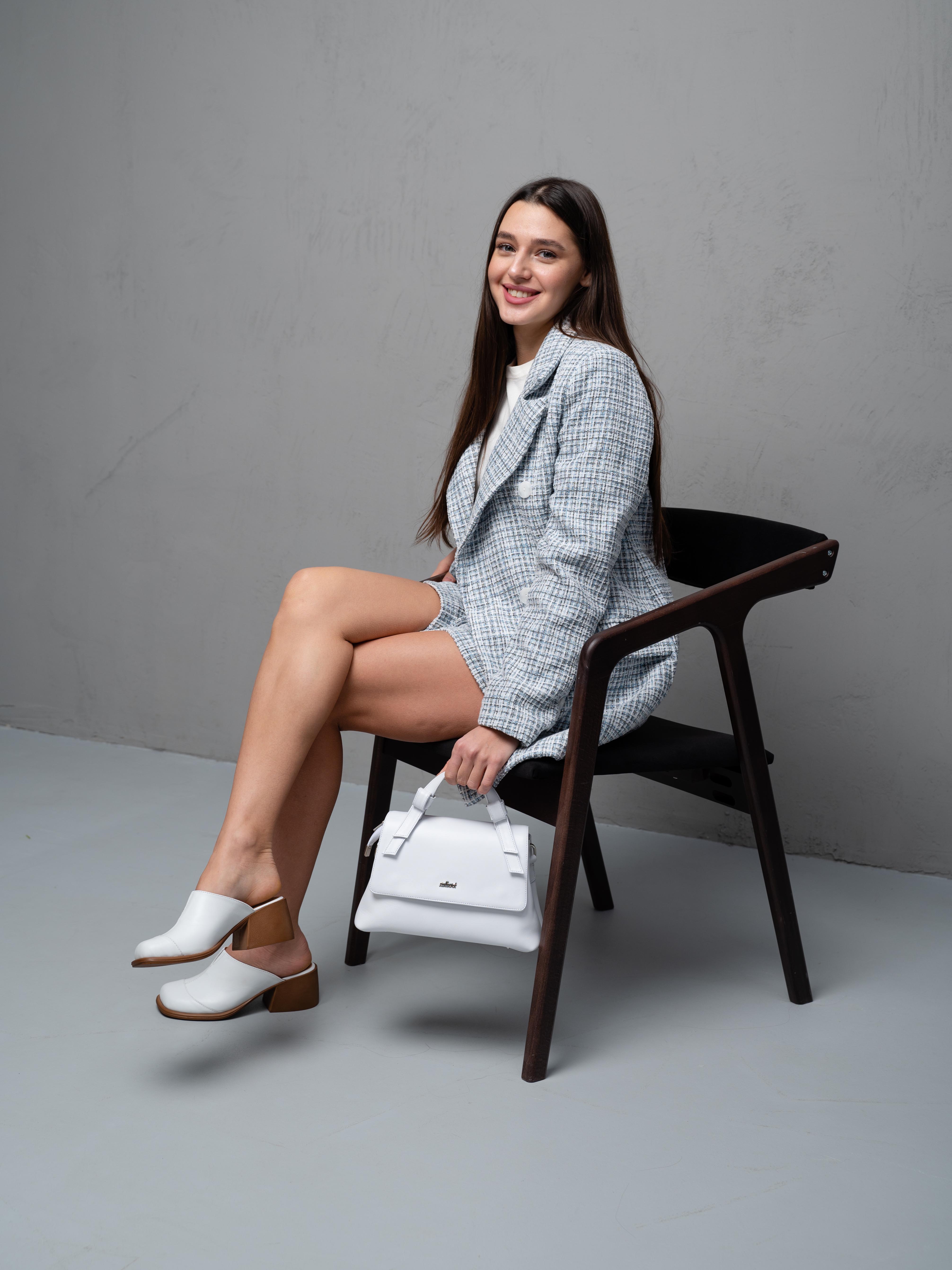 картинка Сабо ED'ART 5132.23663'br. белый+коричневый от интернет магазина