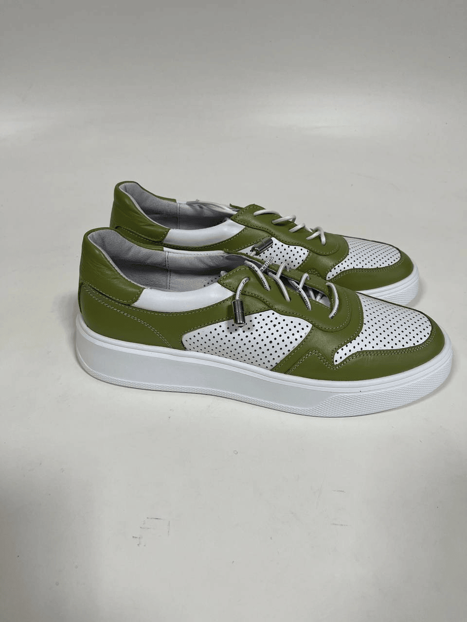 картинка Кеды ED'ART 149.р.LusiR2'w. белый авокадо R от интернет магазина