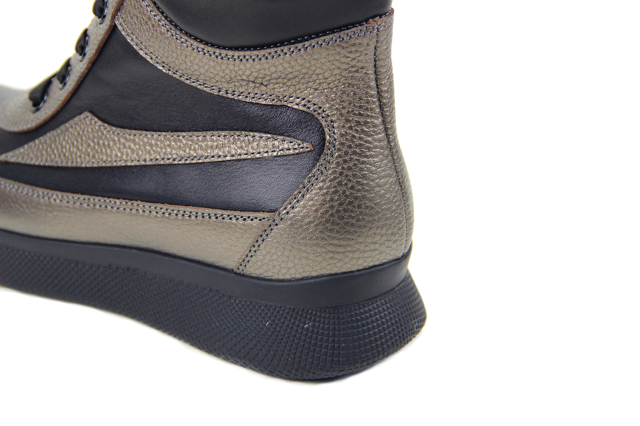 картинка Ботинки ED'ART 310.omega.Black+bronze от интернет магазина