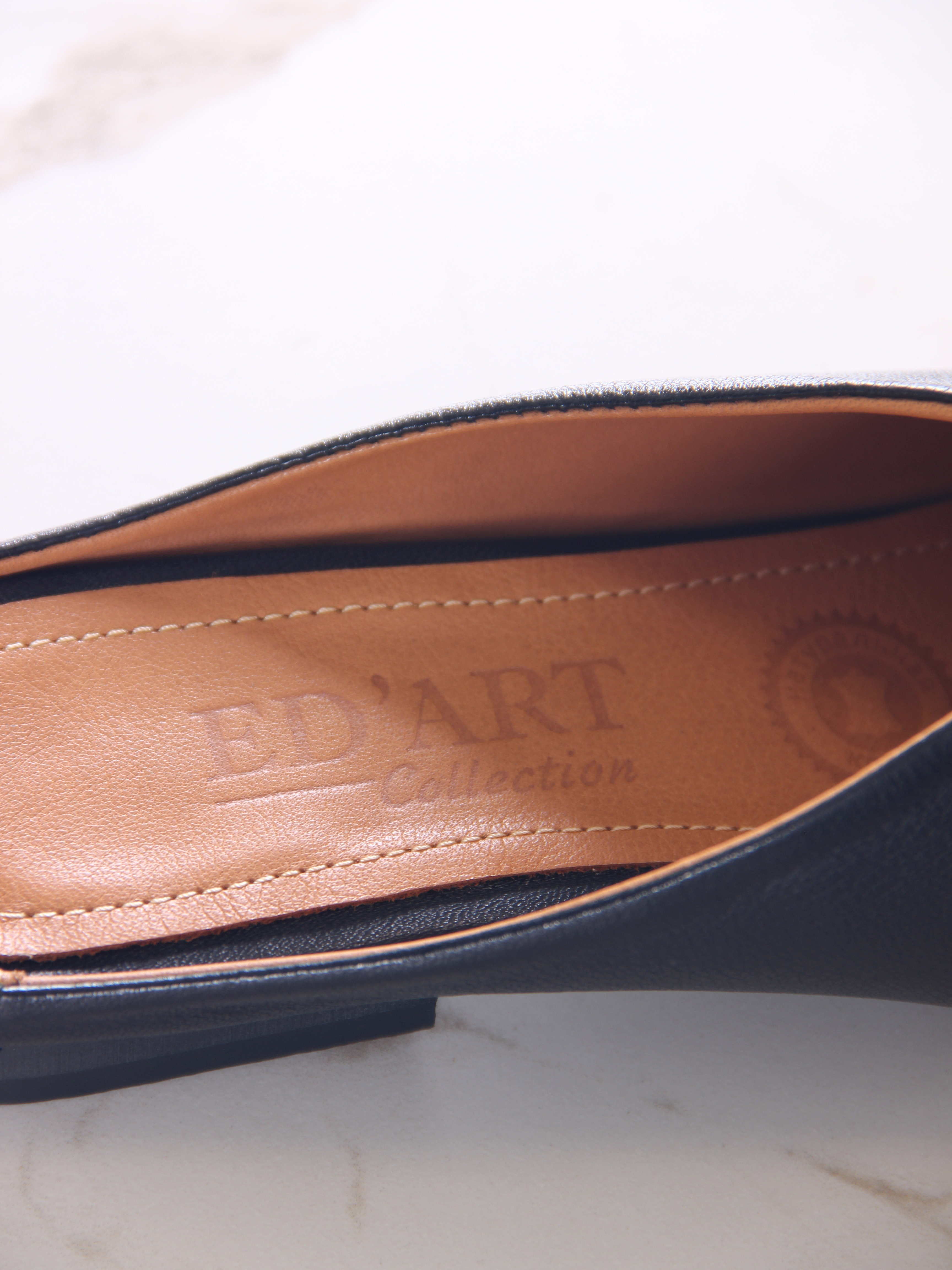 картинка Мюли ED'ART 1007.тунит205'bl. Черный стар от интернет магазина