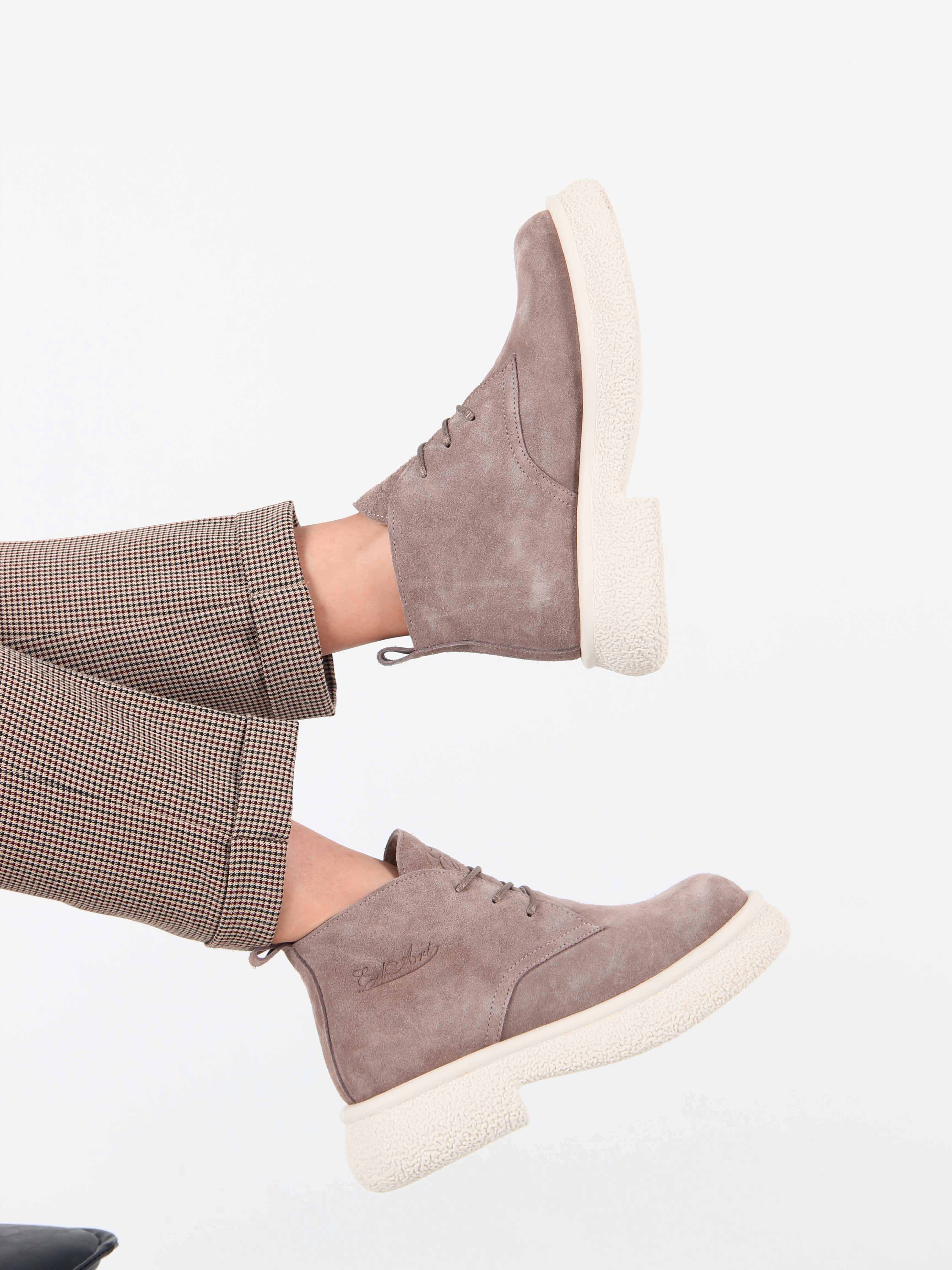 картинка Ботинки ED'ART 308.агата'w. капучино замш от интернет магазина