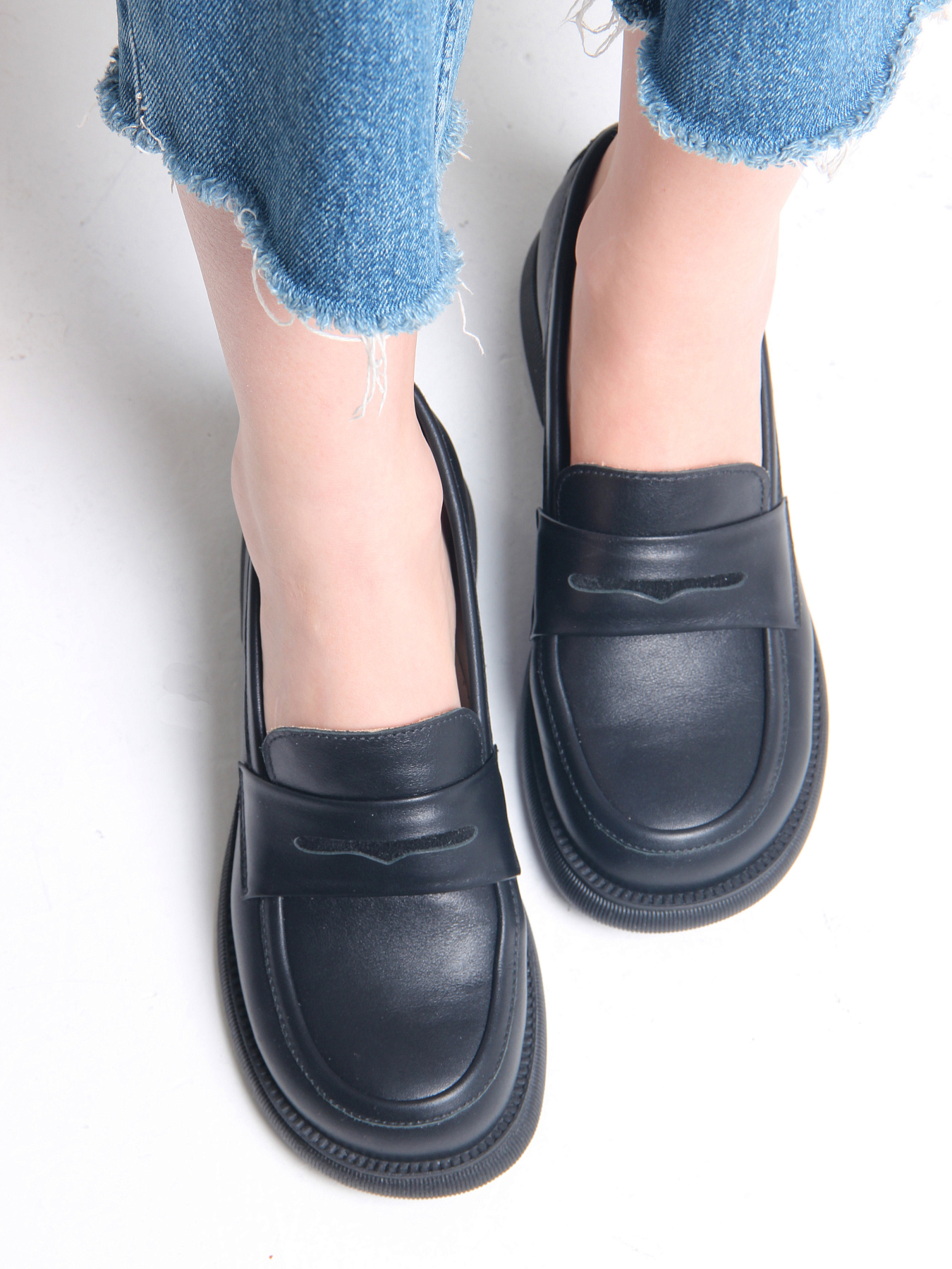 картинка Лоферы туфли ED'ART 175.патриция'bl. черный от интернет магазина