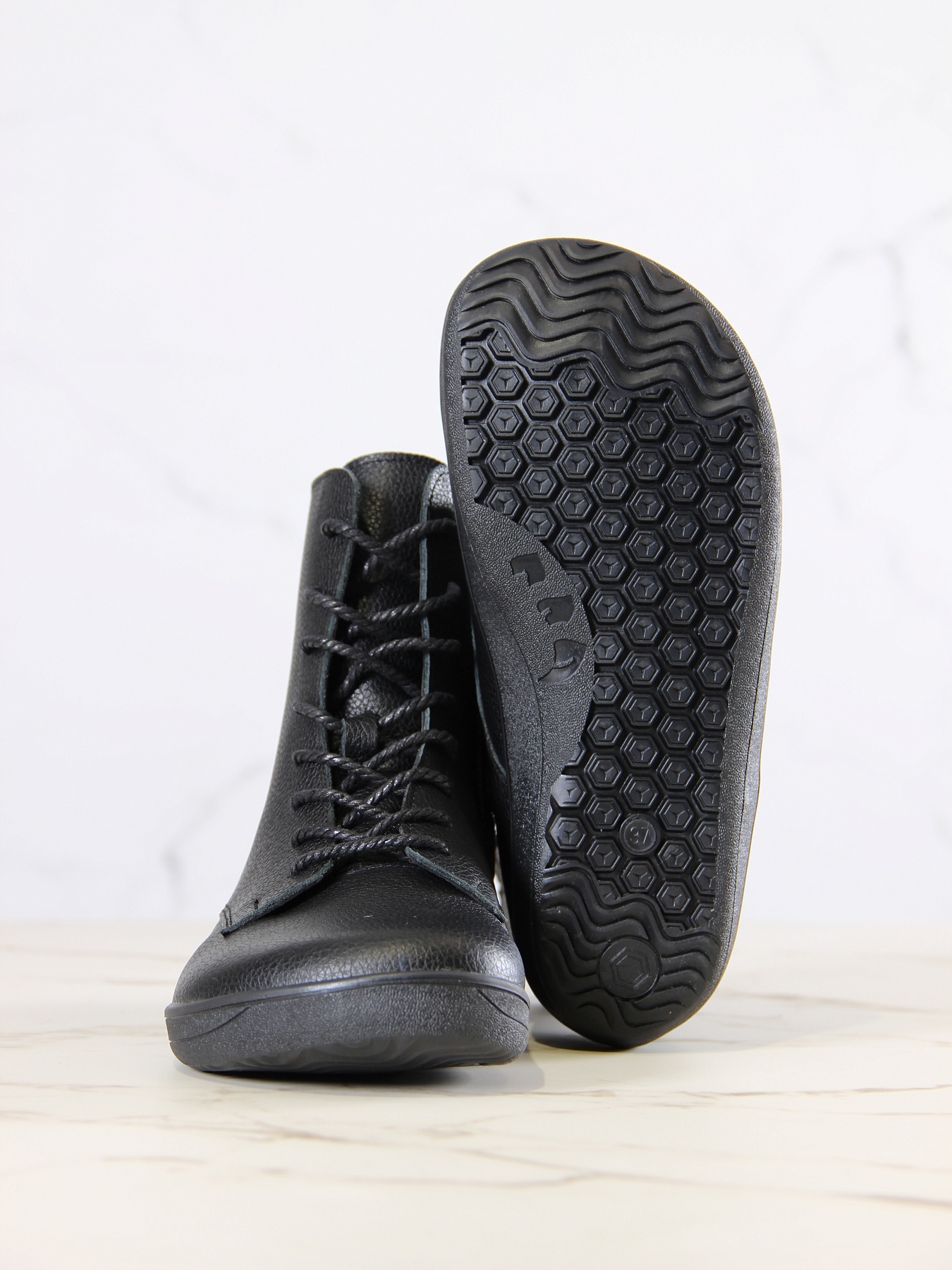 картинка Босоногие ботинки  ED'ART 351.NATA'bl.Черный флоттер от интернет магазина