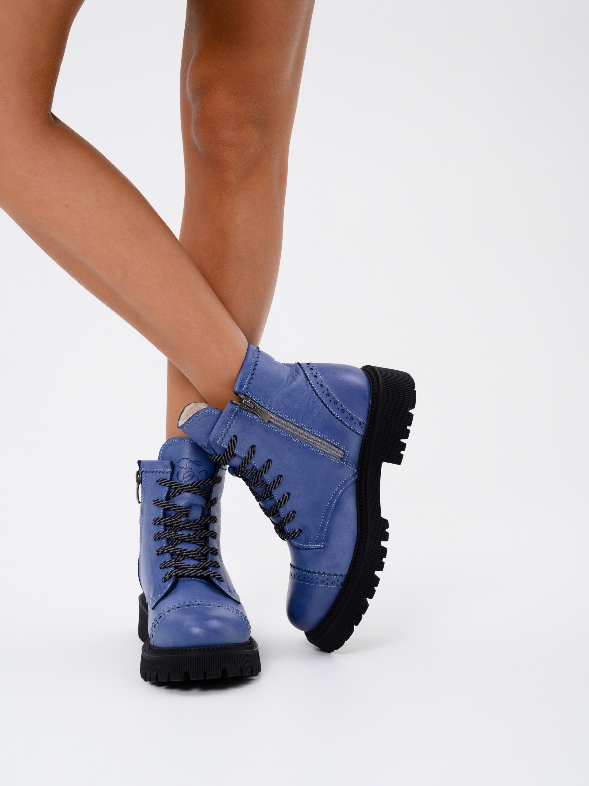 картинка Ботинки ED'ART 319.taskana'bl. Вакса джинс от интернет магазина