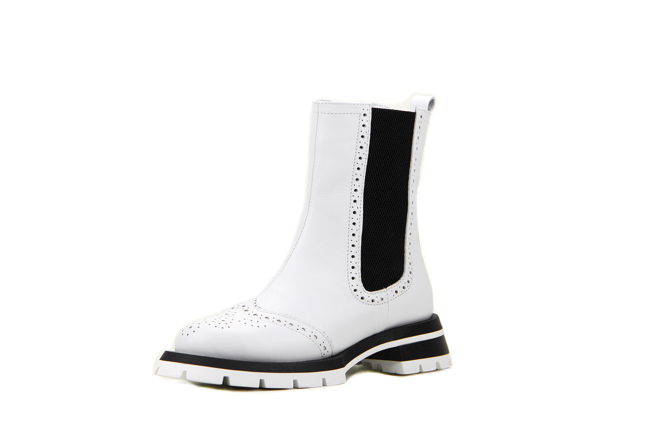 картинка Челси ED'ART 360.P.1540'bl/w. white/black от интернет магазина