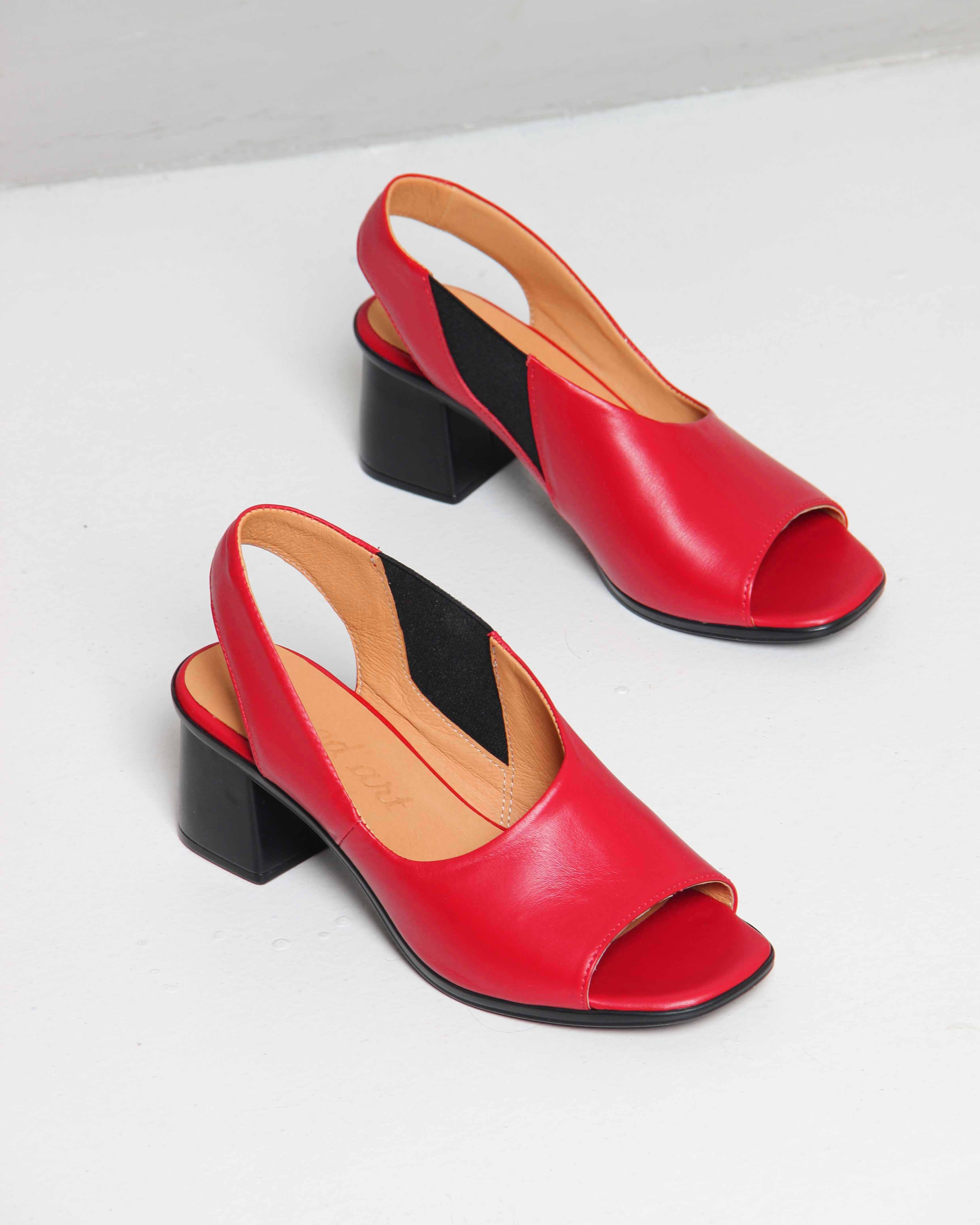 картинка Босоножки ED'ART 6011.22251'bl. Красный R от интернет магазина