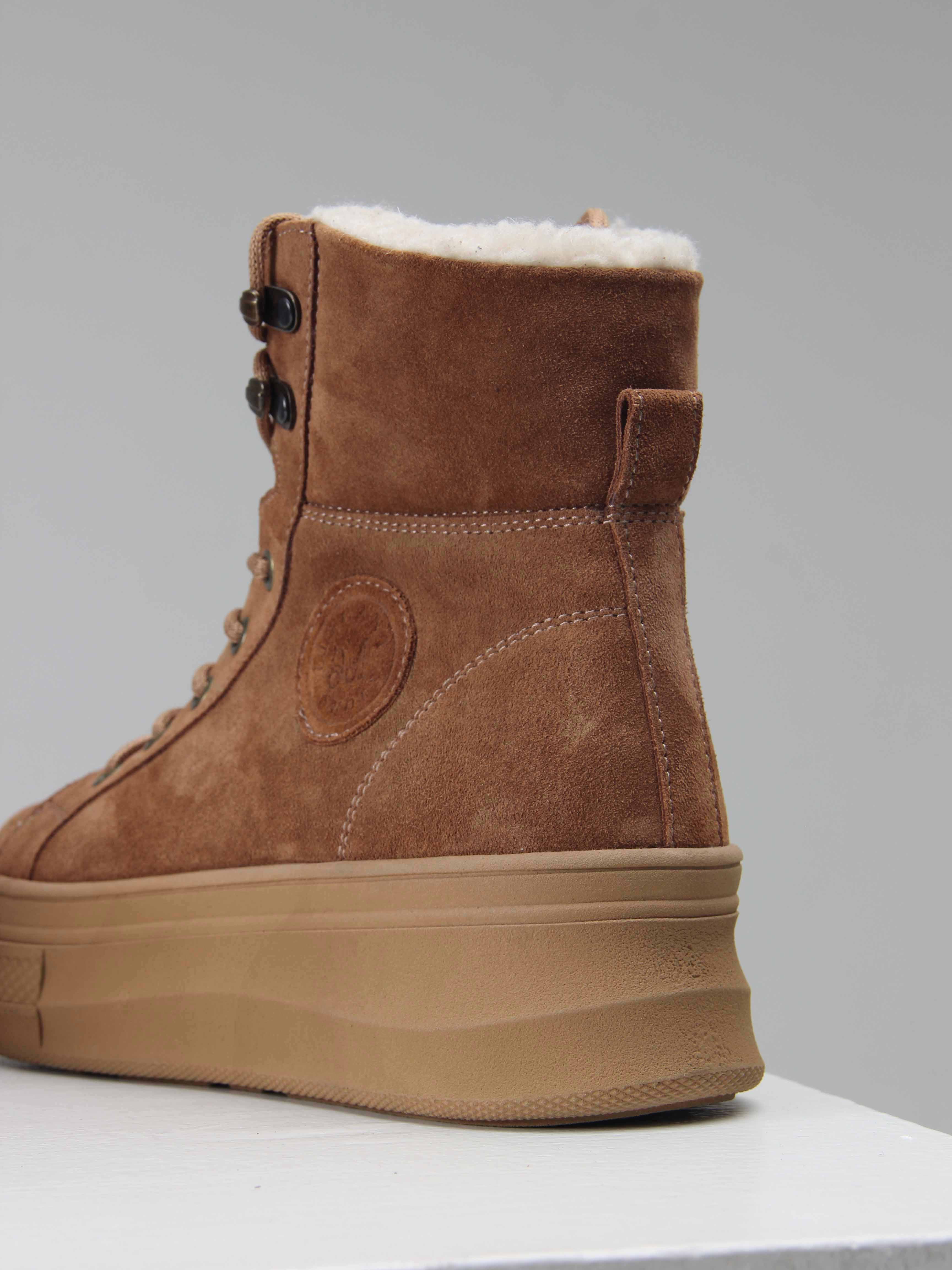 картинка Ботинки ED'ART 219.warm'br. Светло коричневый от интернет магазина