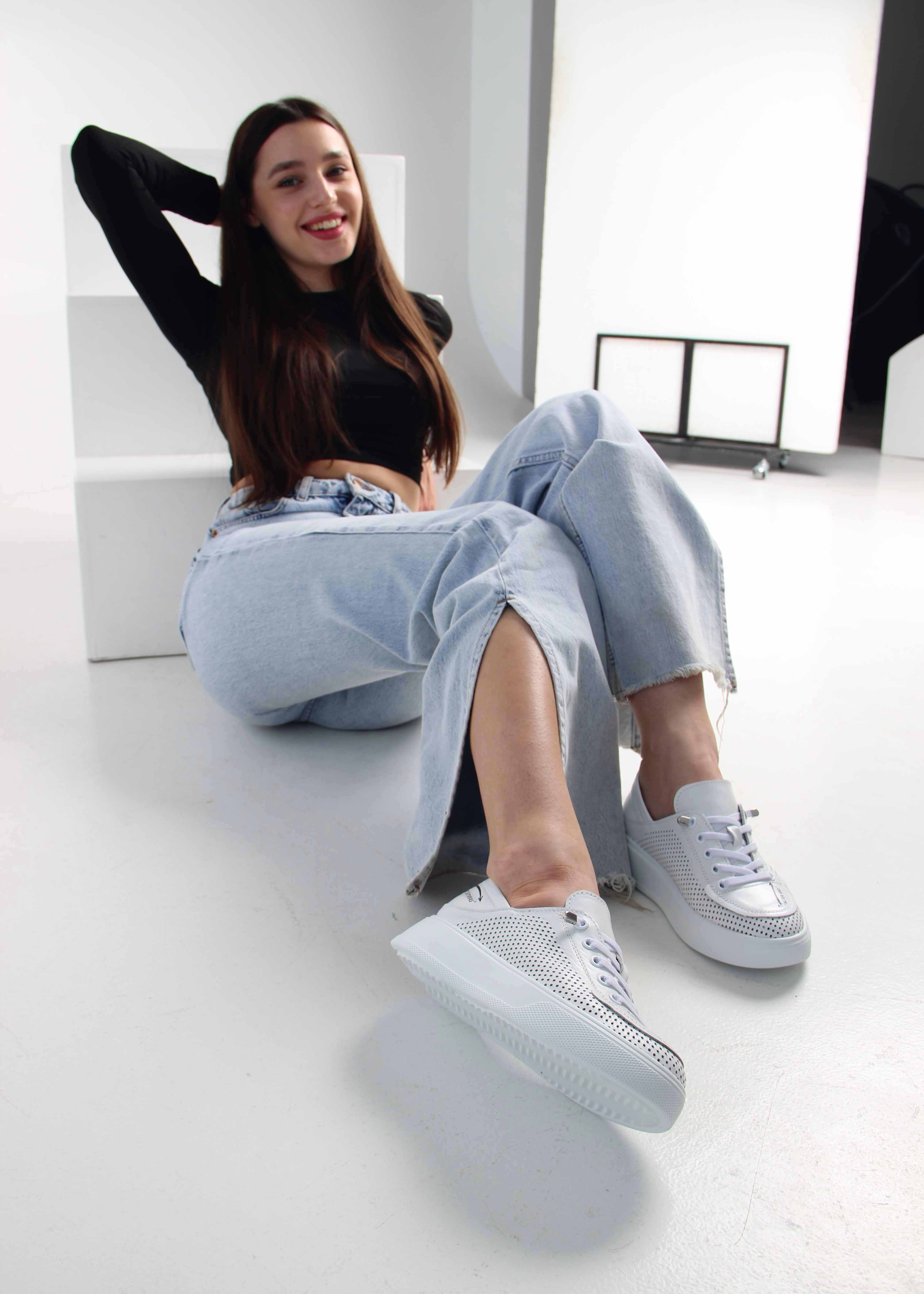 картинка Кеды ED'ART 163.P.LusiR2'w.Белый от интернет магазина