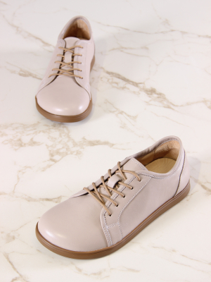 Кеды босоногие кожаные 