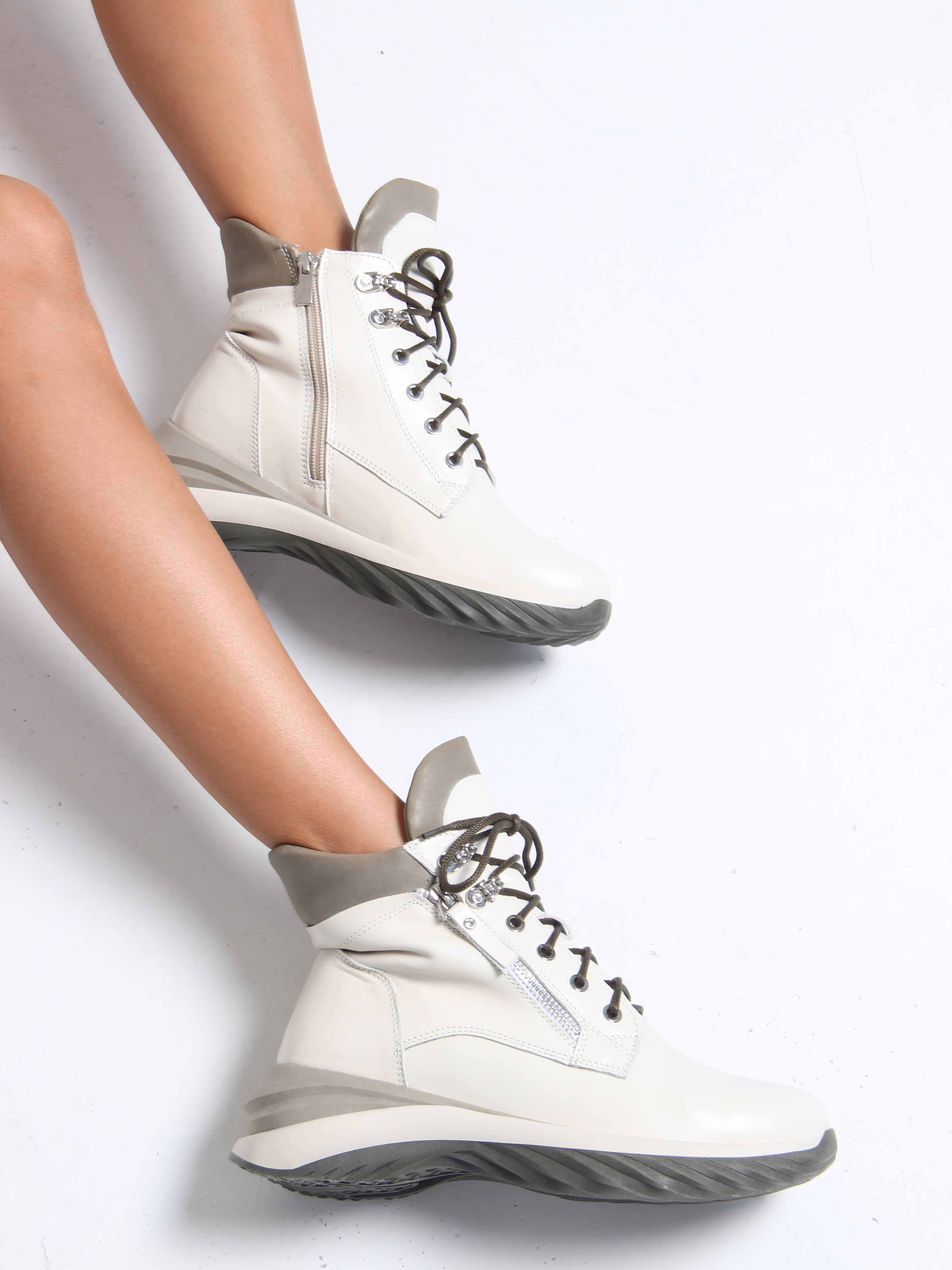 картинка Ботинки ED'ART 261.uno2'gr.Бежевый хаки от интернет магазина