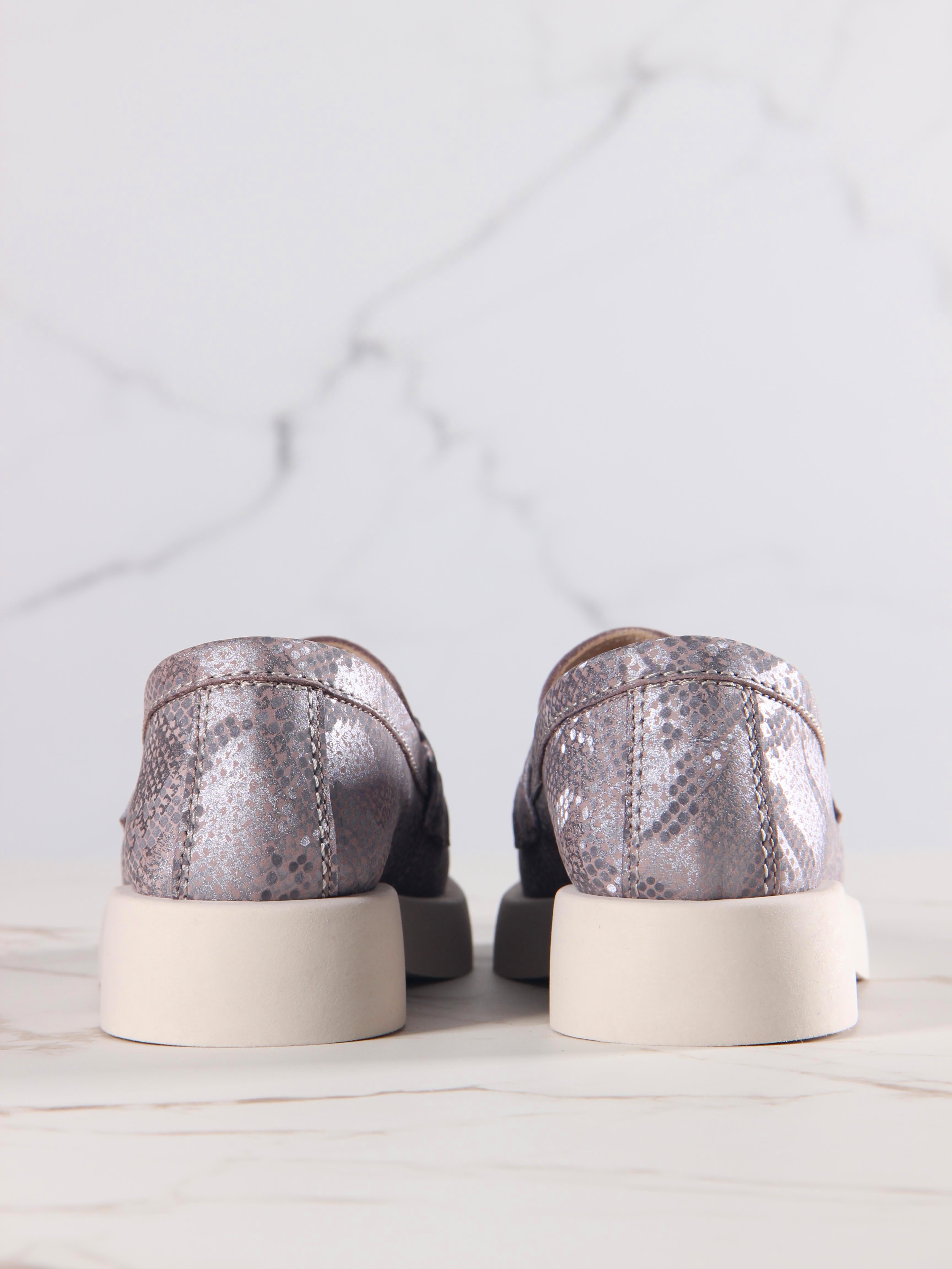 картинка Лоферы туфли ED'ART 174.1593'be.Мутон мамба от интернет магазина