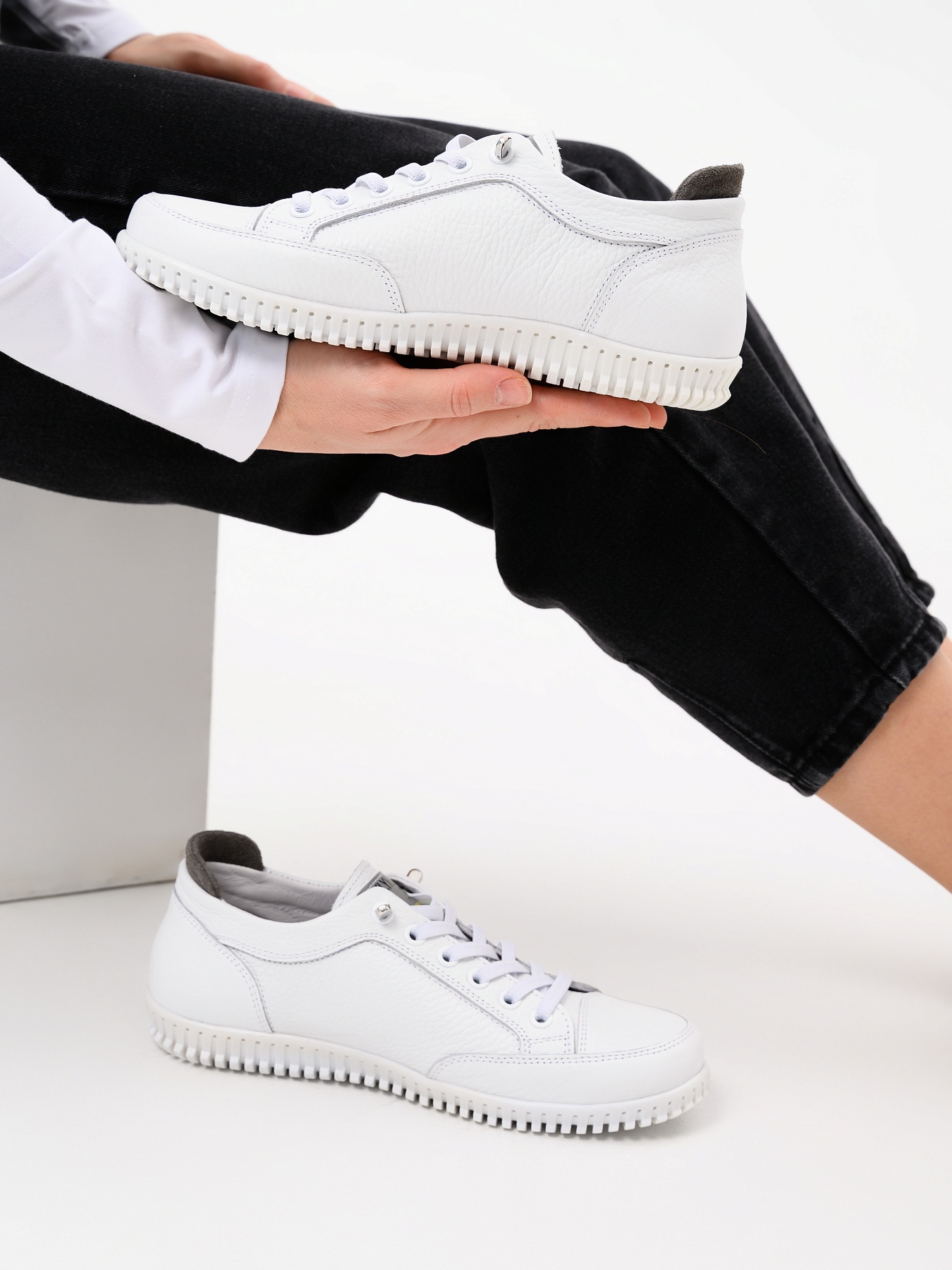 картинка Кеды ED'ART 169.8000'w. белый бартон от интернет магазина