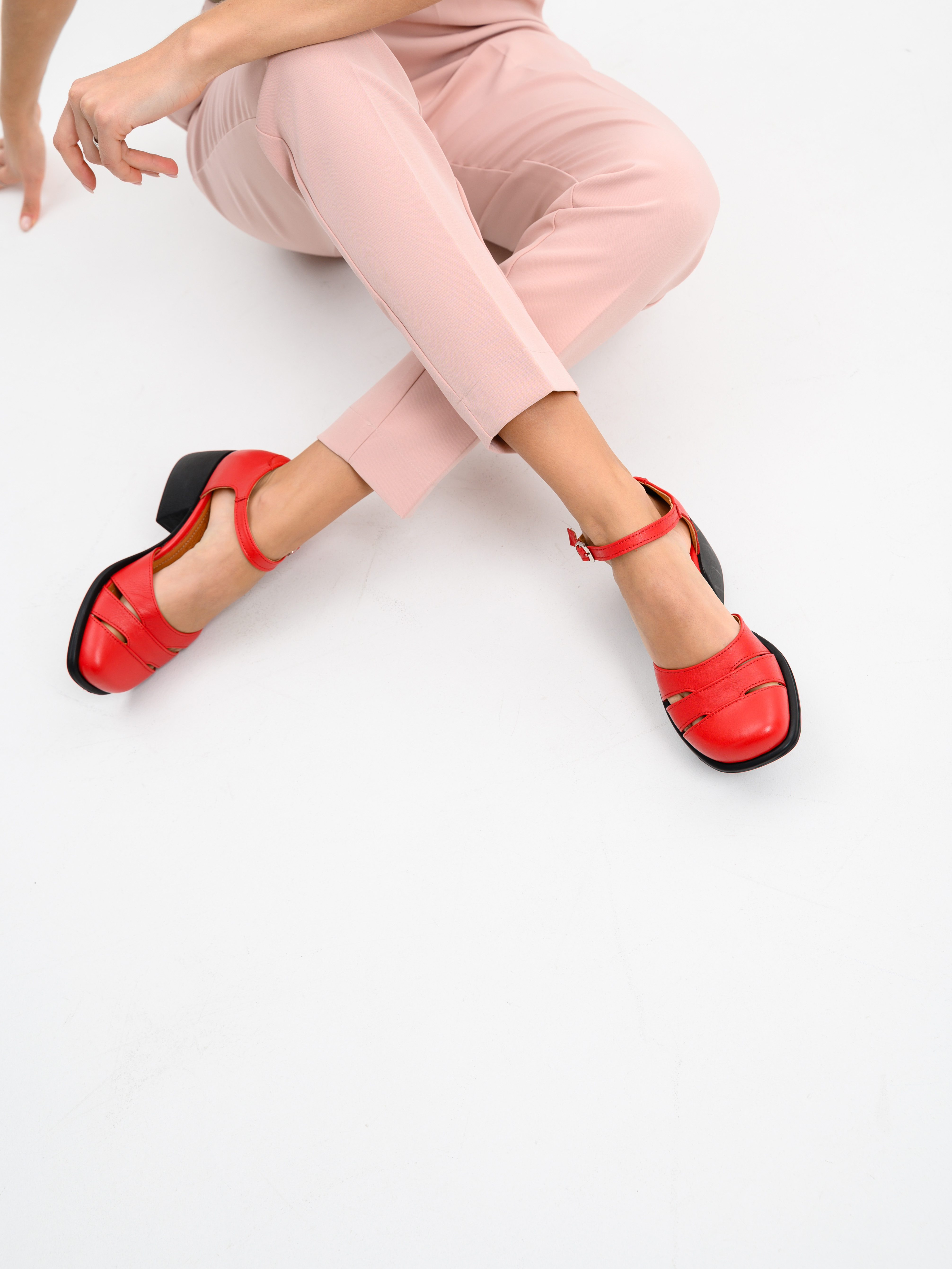 картинка Босоножки ED'ART 5032.23663'bl. Красный от интернет магазина