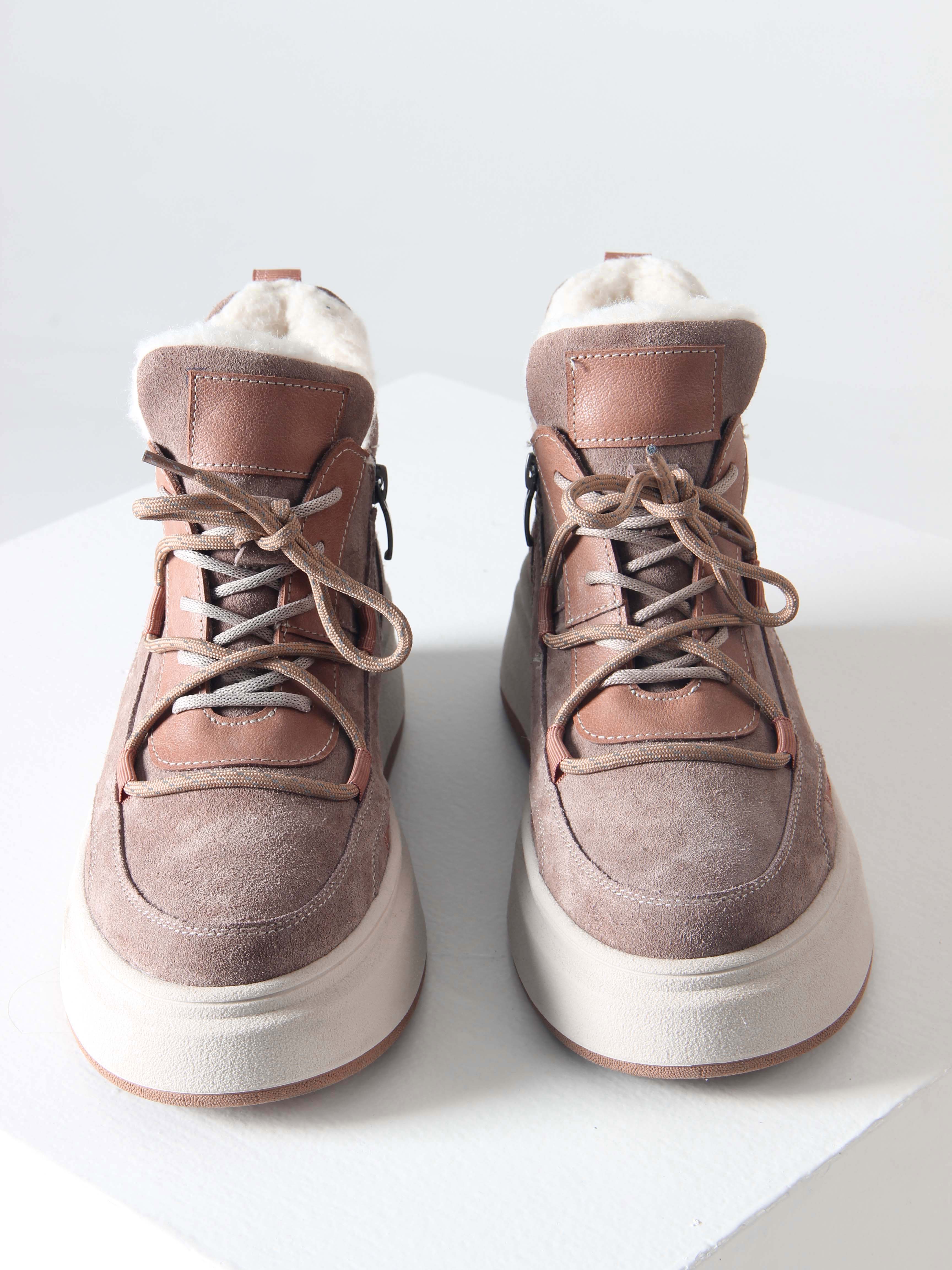 картинка Ботинки ED'ART 229.windy'be. Капучино замша от интернет магазина