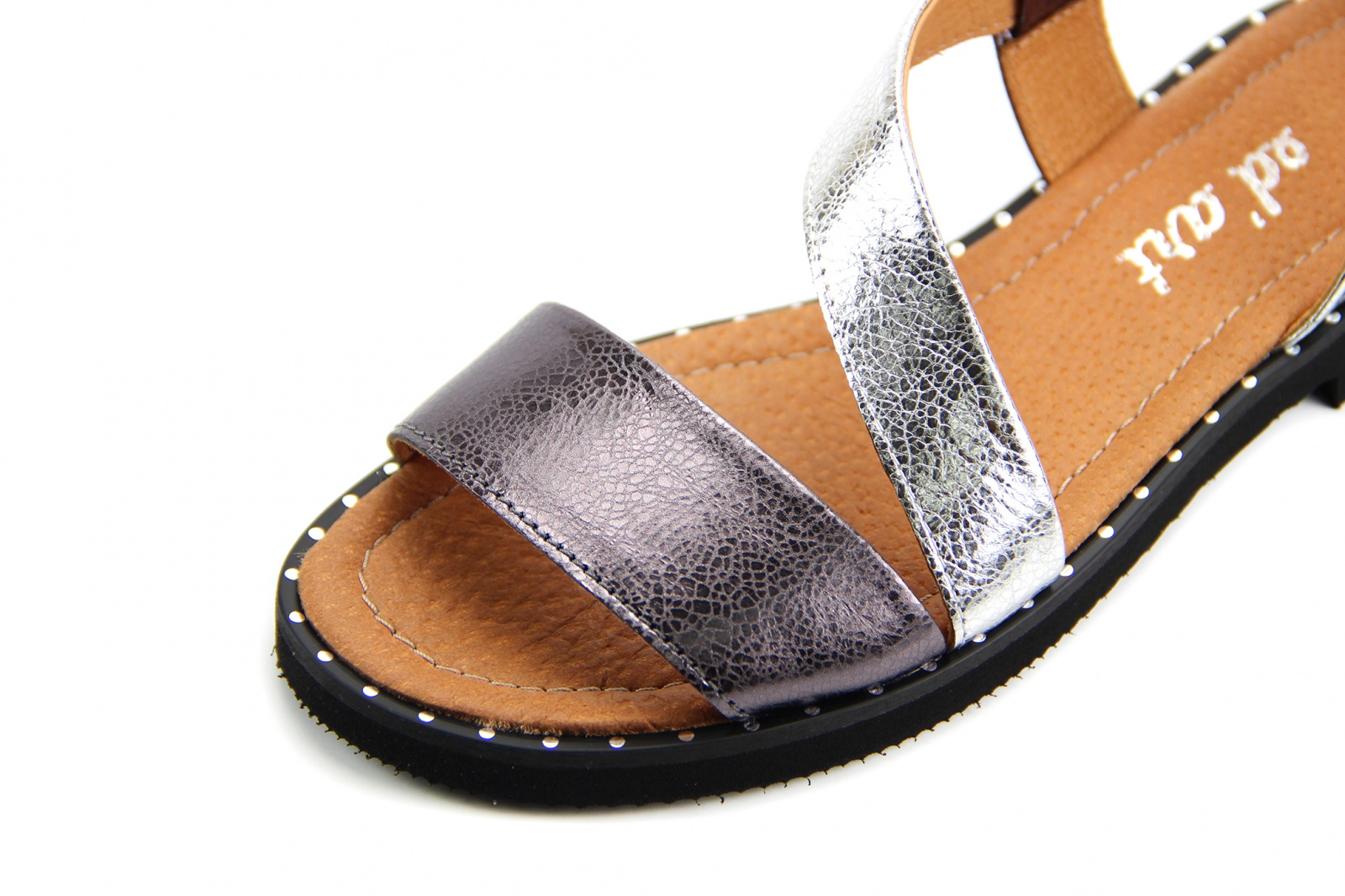 картинка Босоножки ED'ART 1050.110'bl.silver-nikek R от интернет магазина