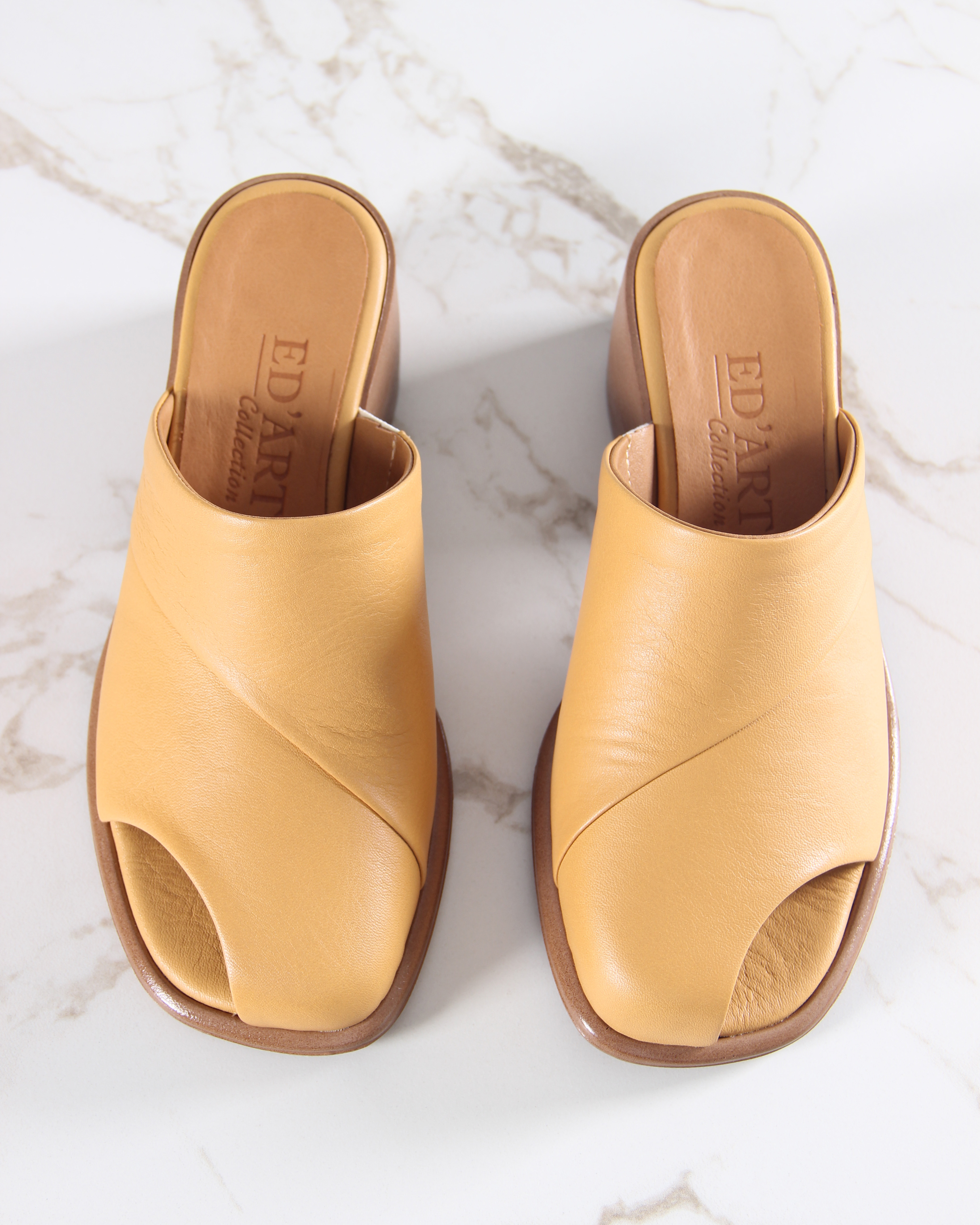 картинка Сабо ED'ART 5300.23663'be. Тыква лион+коричневый от интернет магазина