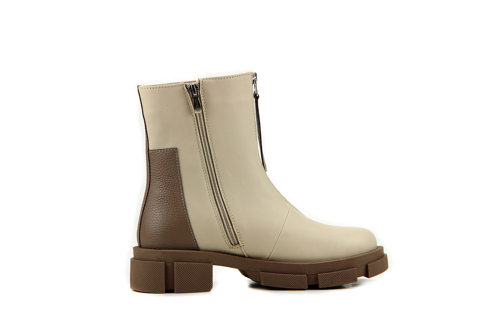 картинка Ботинки ED'ART 325.L.21074'nut.Бежевый-кокао флотер от интернет магазина