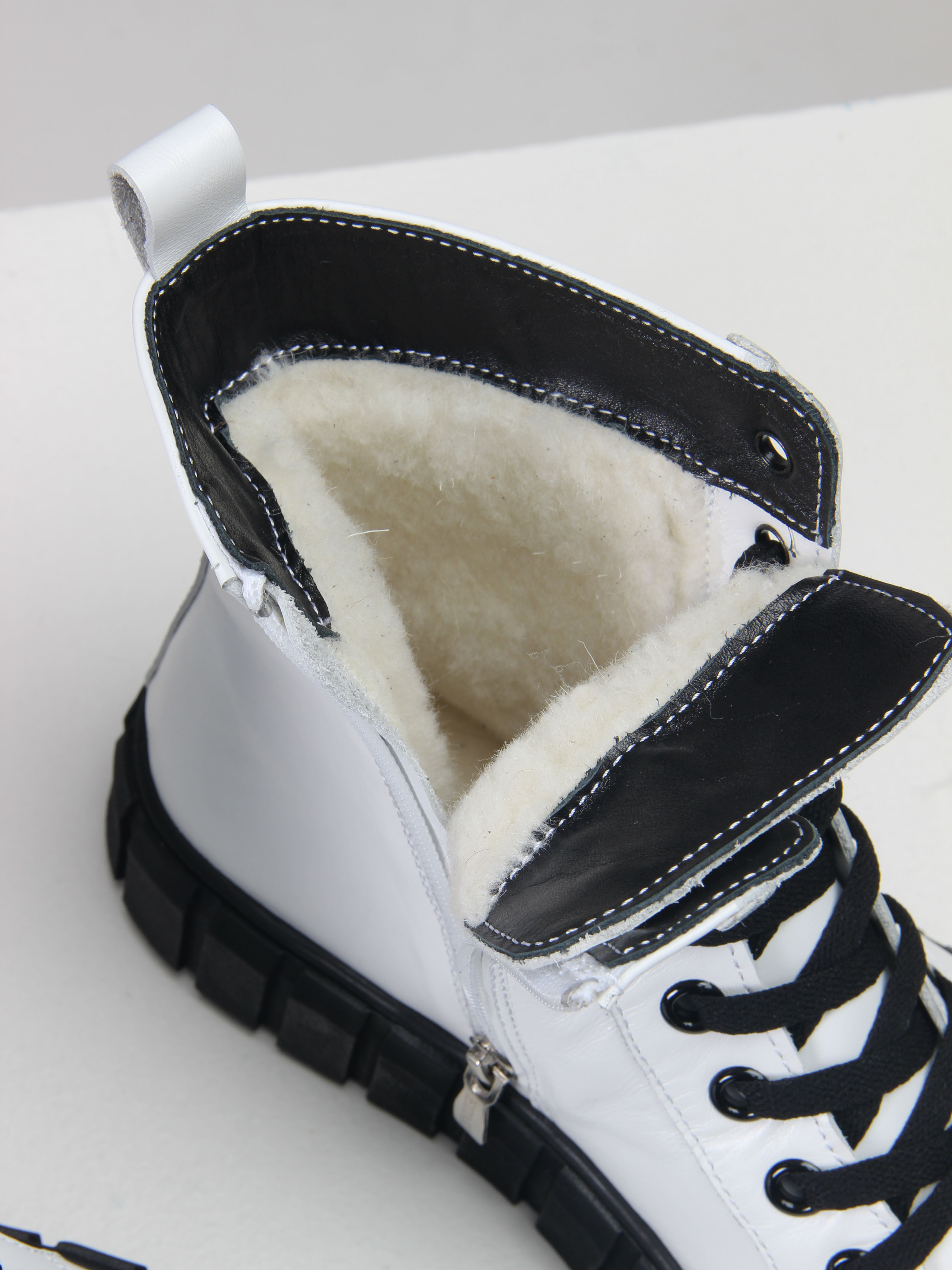 картинка Ботинки ED'ART 214.1918'bl. white от интернет магазина